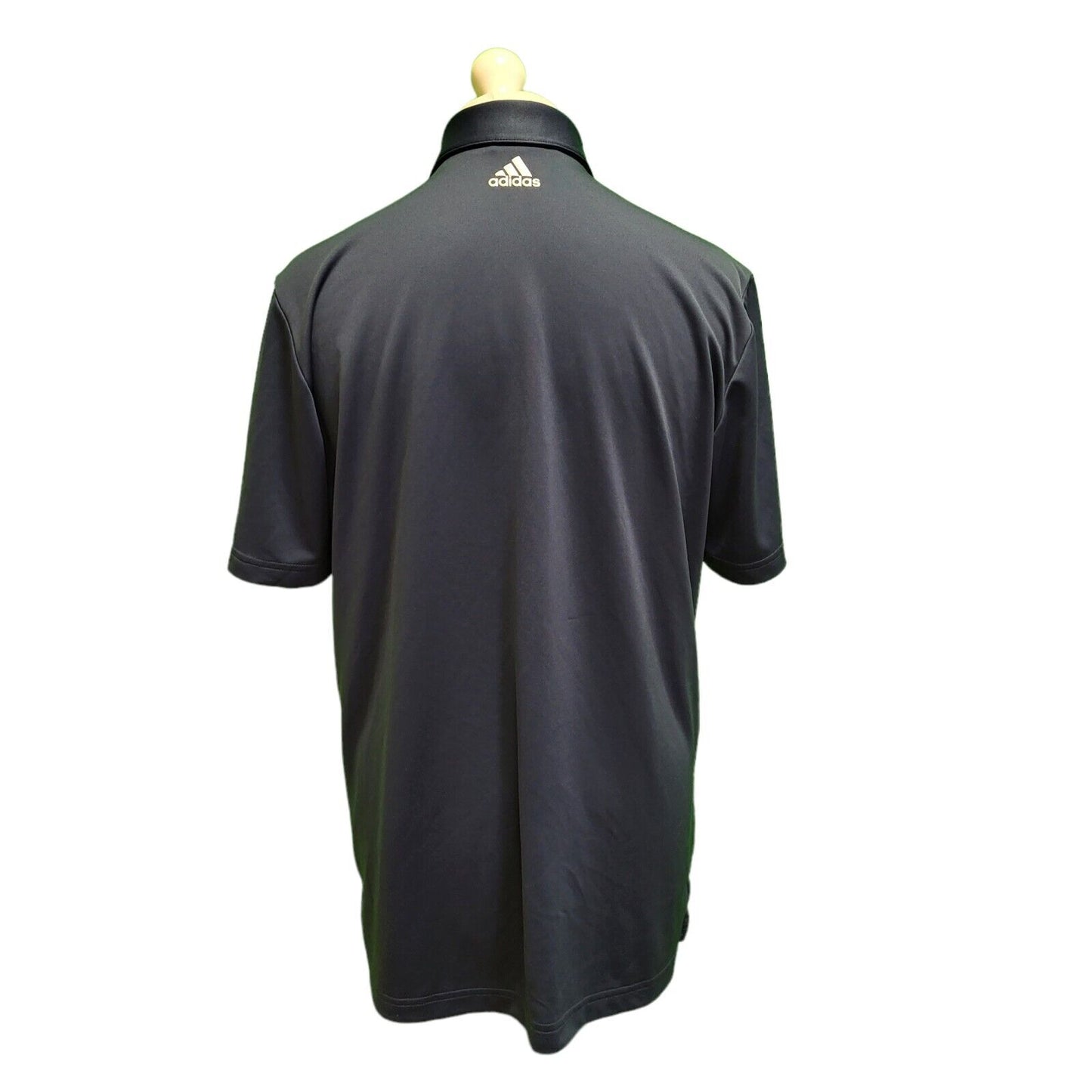 Adidas Navy Blue Short Sleeve Polo T-Shirt UK Men's Large H713