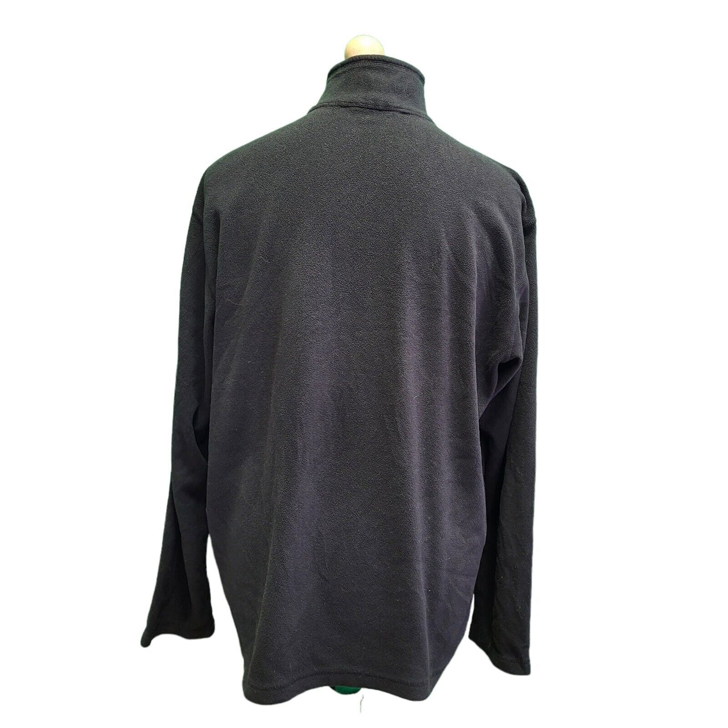 The North Face Black 1/4 Zip Fleece Base Layer Men's uk XL eu 56 G927