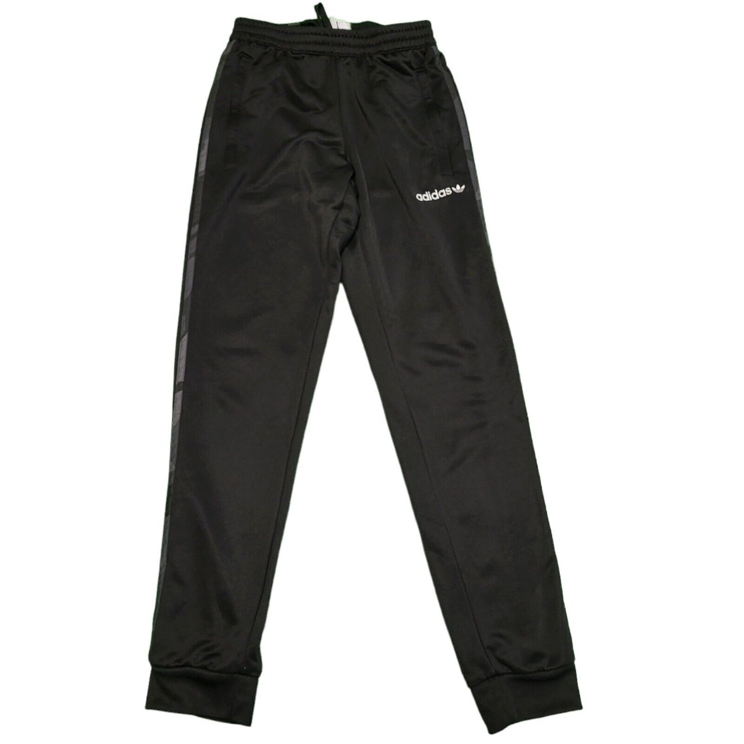 Adidas Black Drawstring Skinny Jogging Bottoms Men's uk S W30 L30' H534