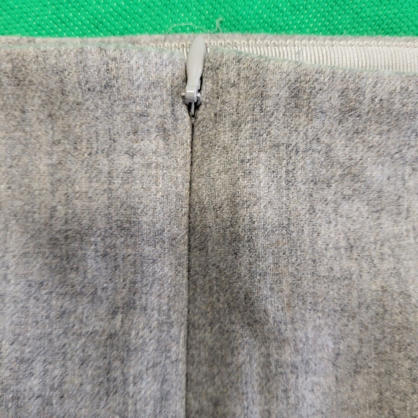 Polo Ralph Lauren Grey Wool Pockets Pencil Skirt Women's uk 8-10 us 4 W28 G809