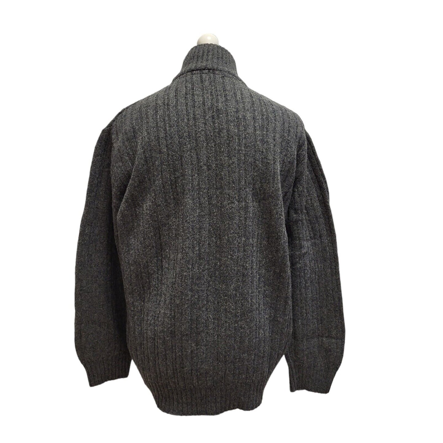 Jeff Banks High Neck Wool Jumper Uk Men's Large BB278