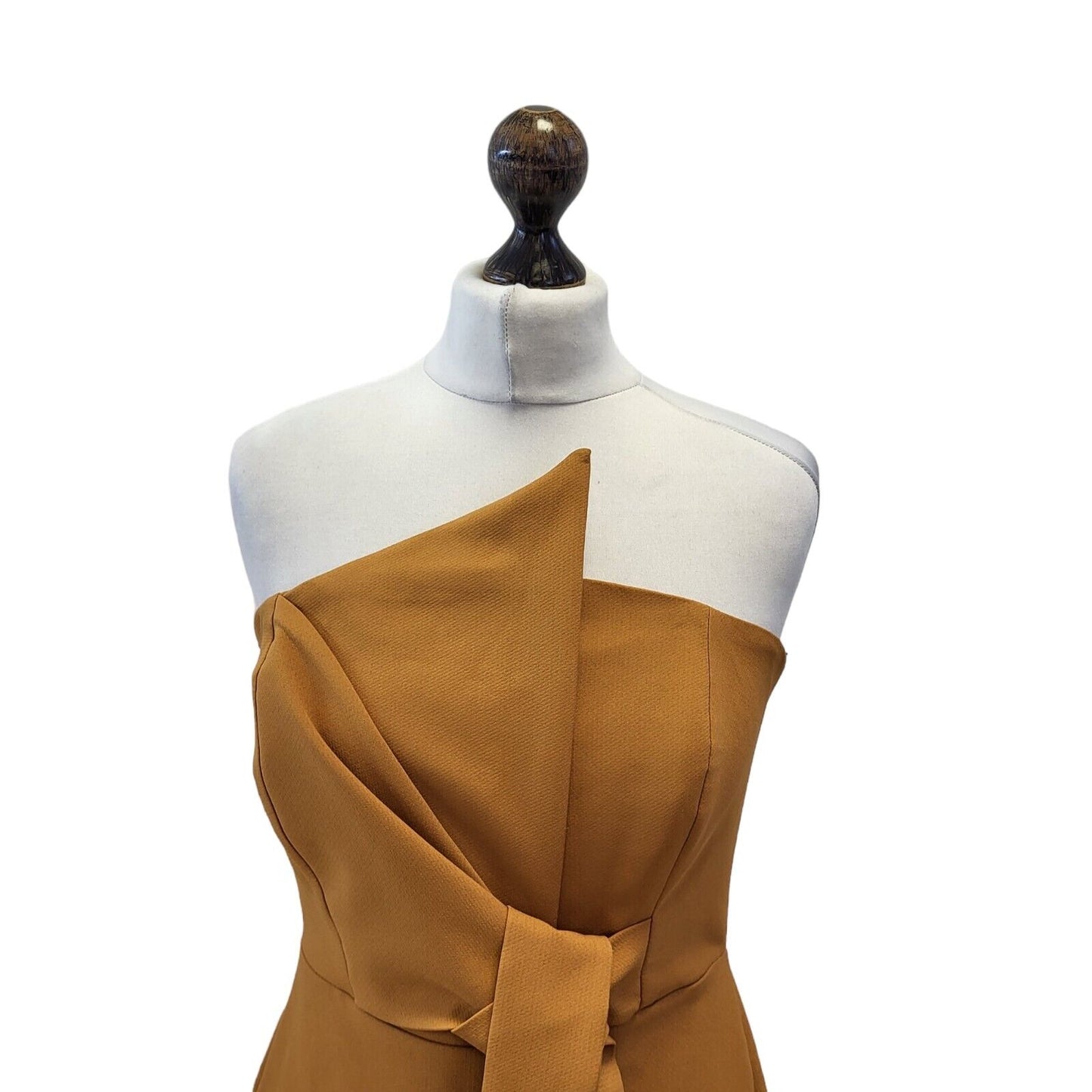 River Island Yellow Dark Evening Dress Uk Women's 10 Eu 36 Bnwt G248