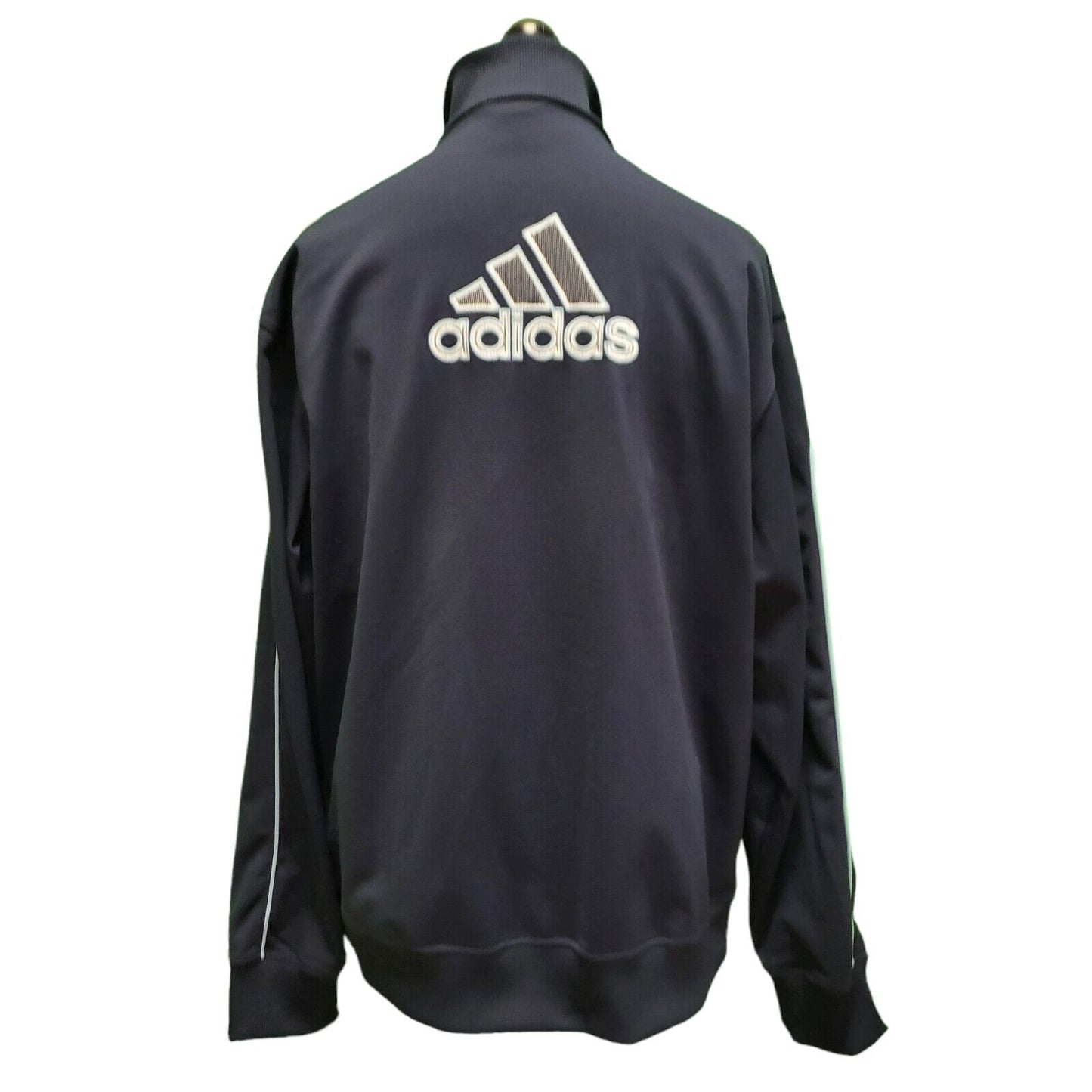 Adidas Navy Blue Long Sleeve Sports Track Jacket Top Men's UK L EU 54 H676