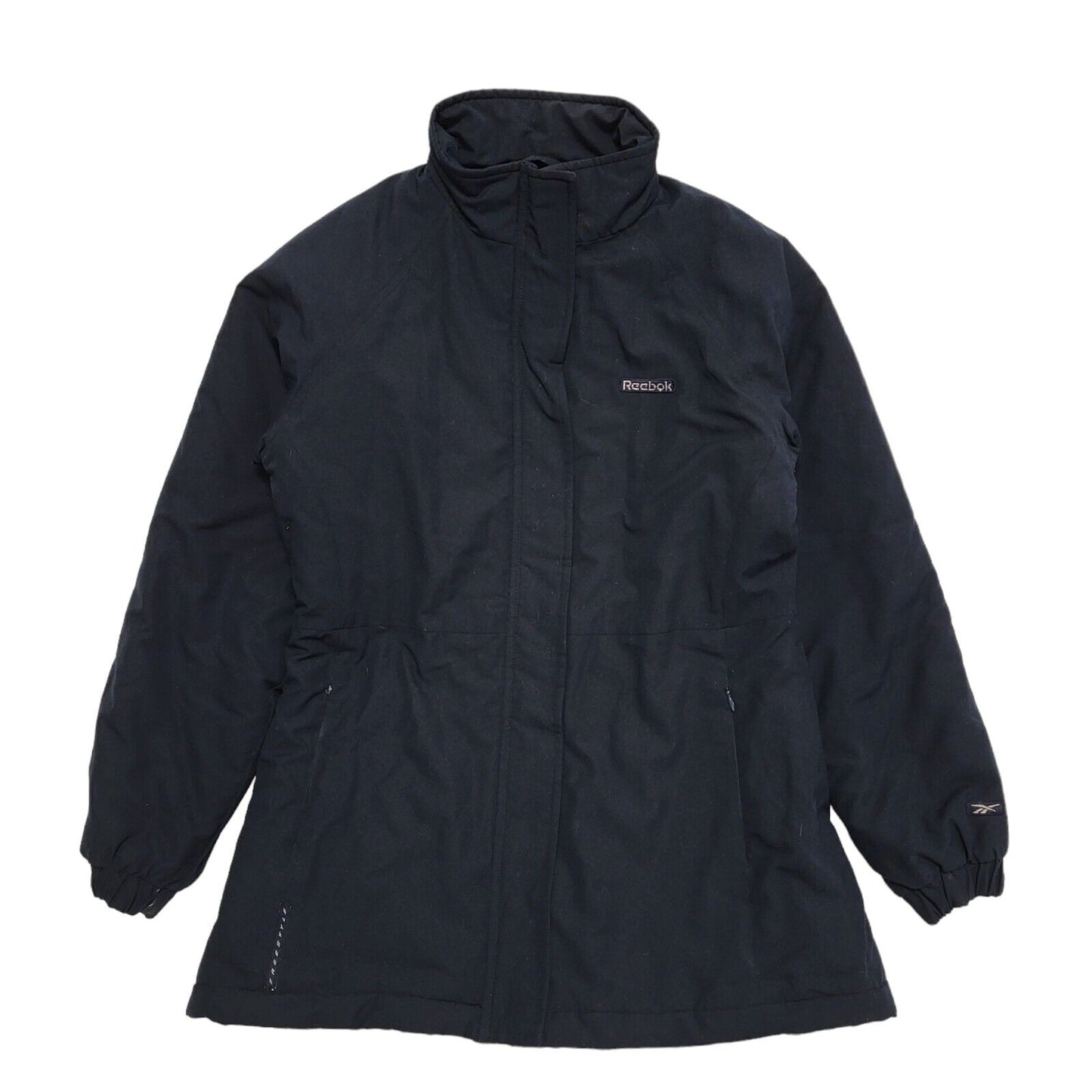 Reebok Navy Blue Long Sleeve Padded Jacket UK Women's 10 H701