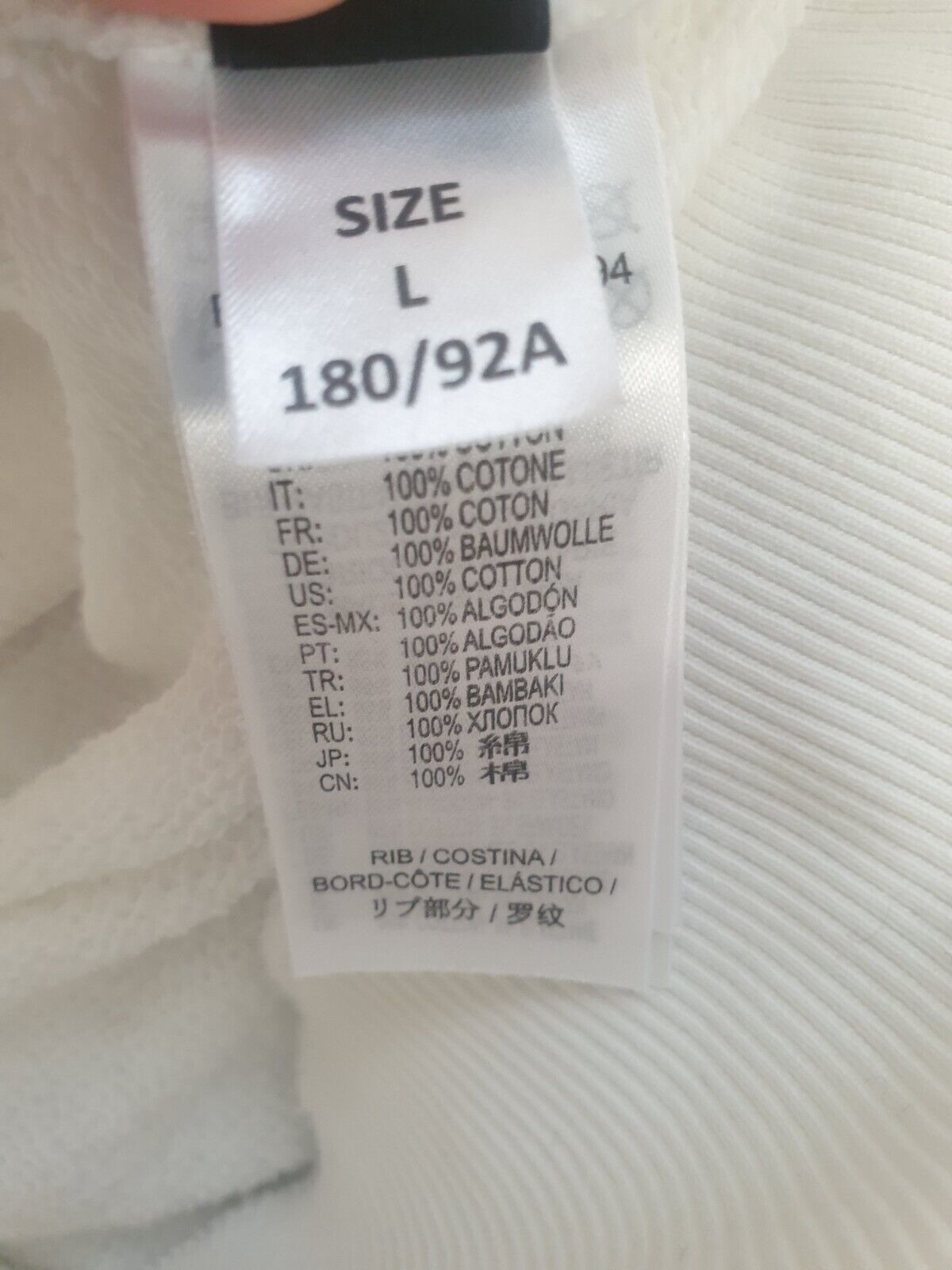 Diesel White Floral Retro Long Sleeve Sweatshirt Women's Uk L 12 H112