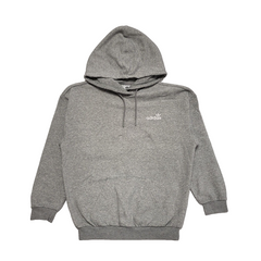 Adidas Grey Drawstring Sweatshirt Hoodie Women's UK XS 6 EU 34 H942