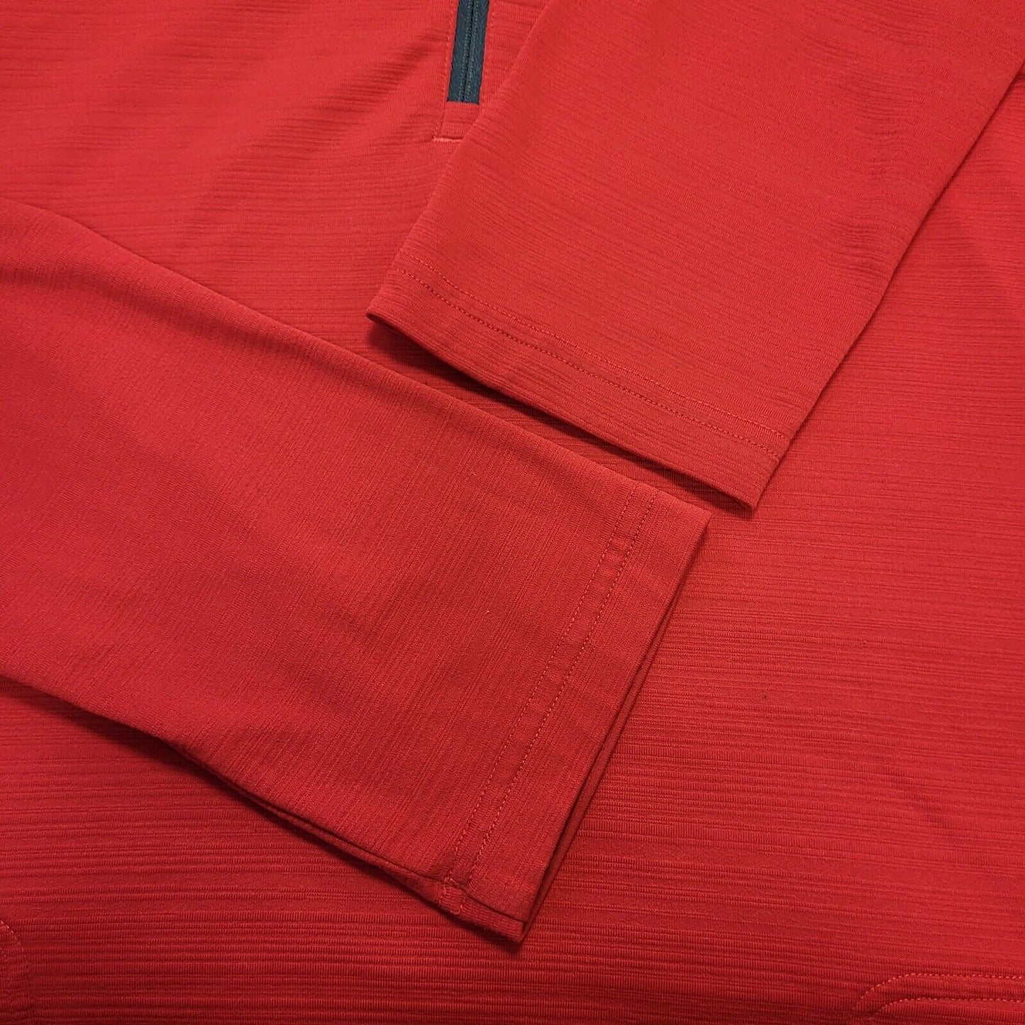 Under Armour Red Long Sleeve Zip Casual Sweatshirt Hoodie Men's UK XL EU 56 H588
