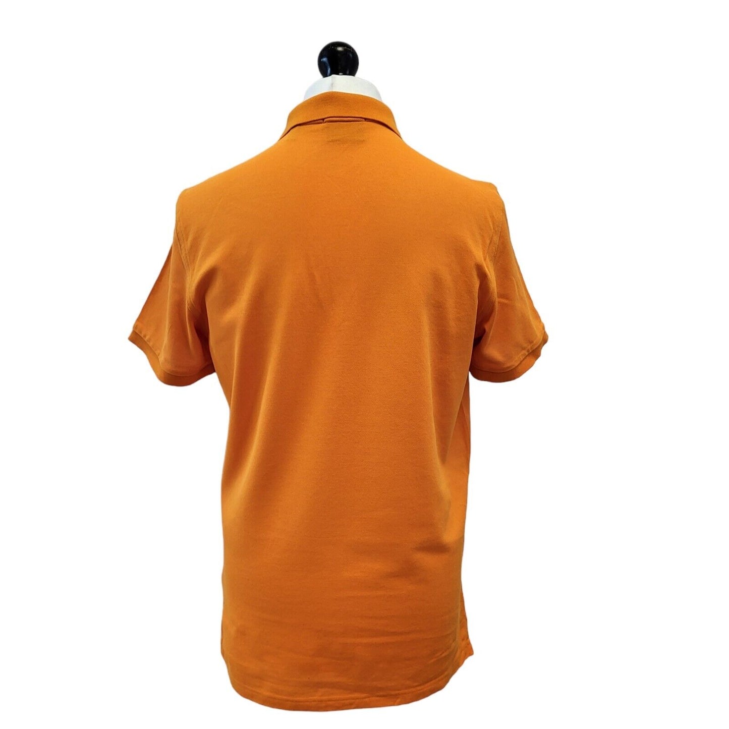 Gant Orange Short Sleeve Polo Shirt Mens Uk L EU 54 G340