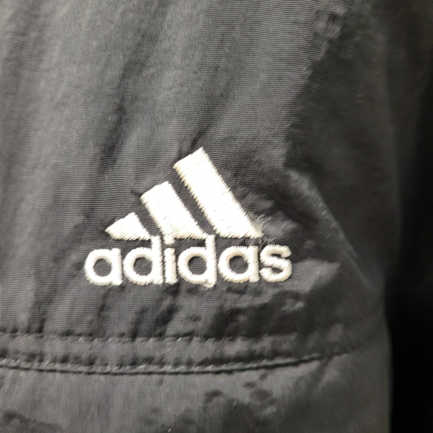 Adidas Black Long Sleeve Sports Lightweight Jacket UK Men's XL H916