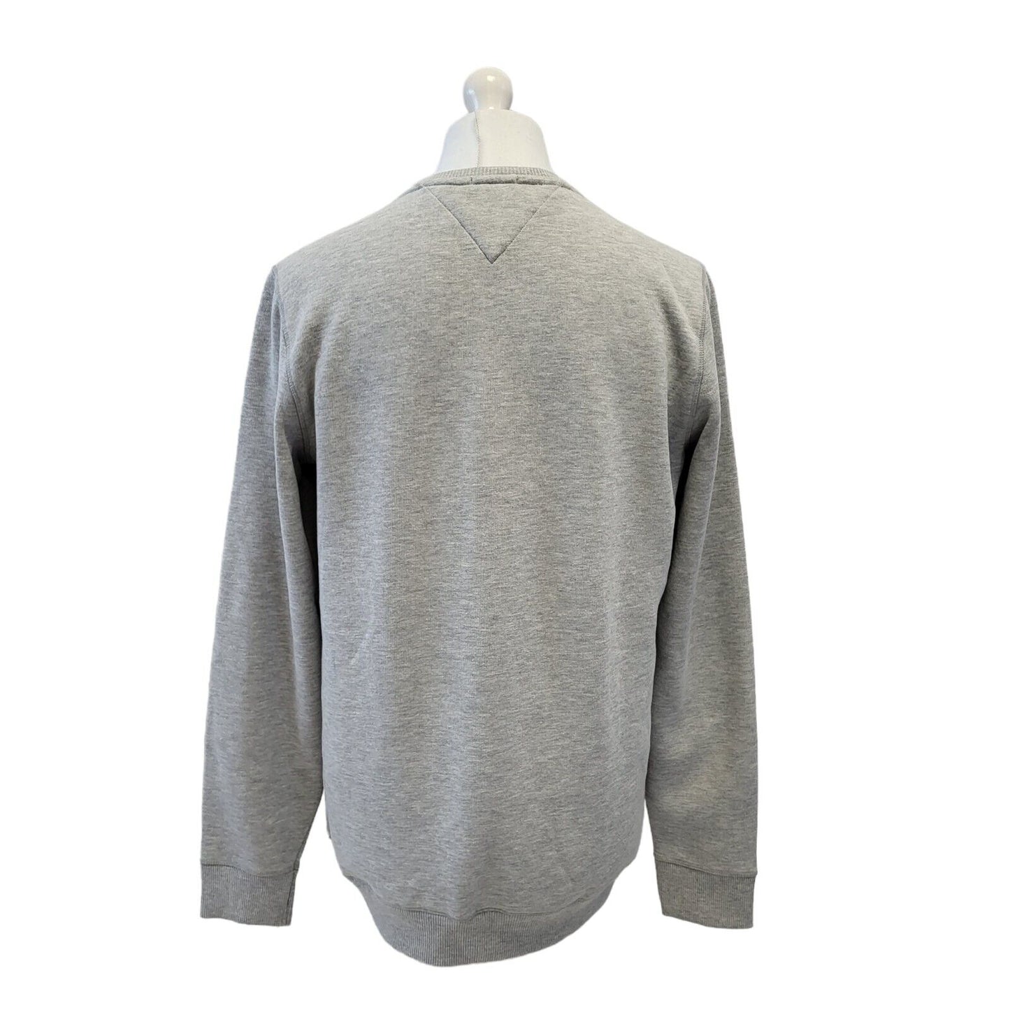 Tommy Jeans Grey Long Sleeve Casual Regular Fit Sweatshirt Men's Uk L H104