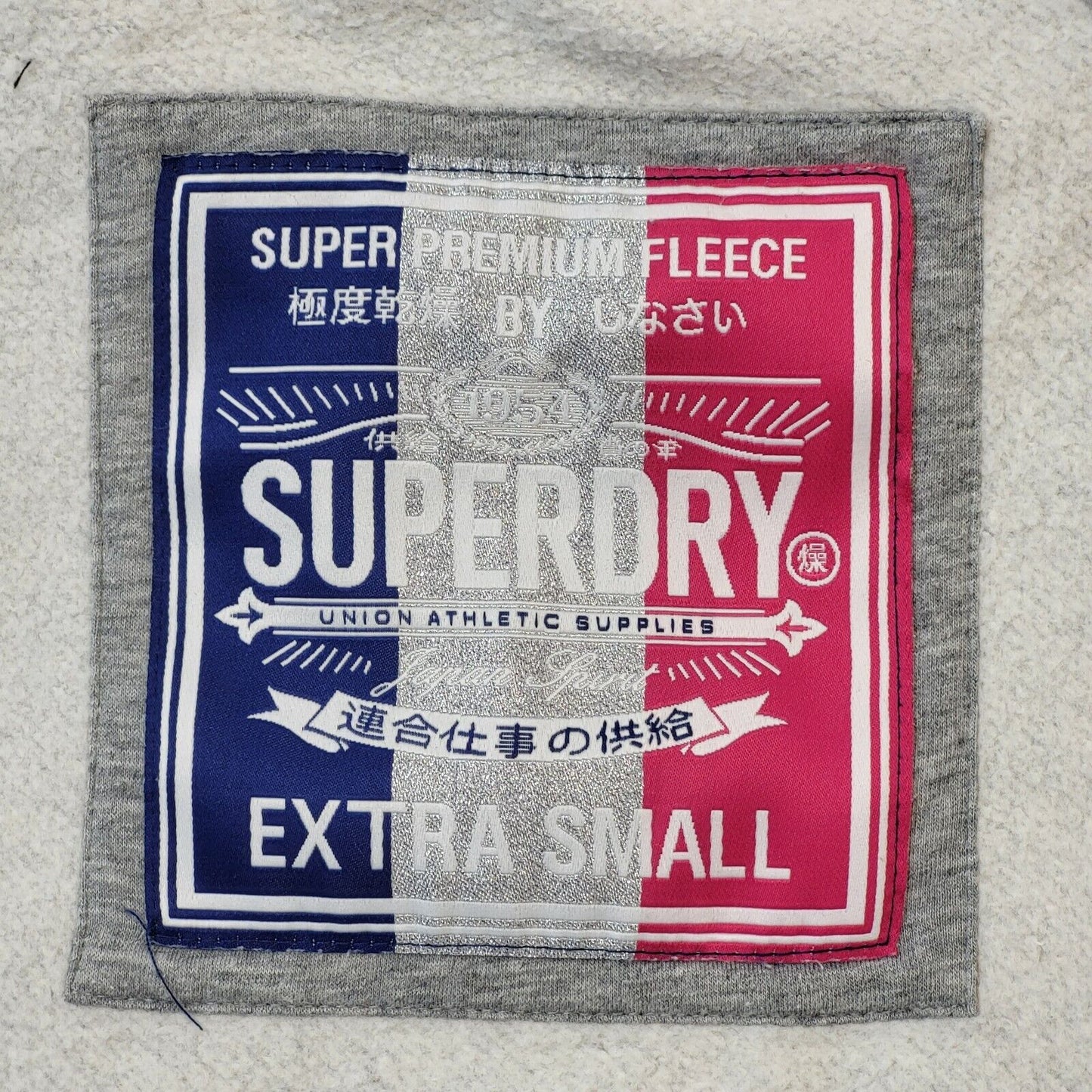 Superdry Grey Round Neck Sweatshirt Uk Women's XS Eu 34 G239