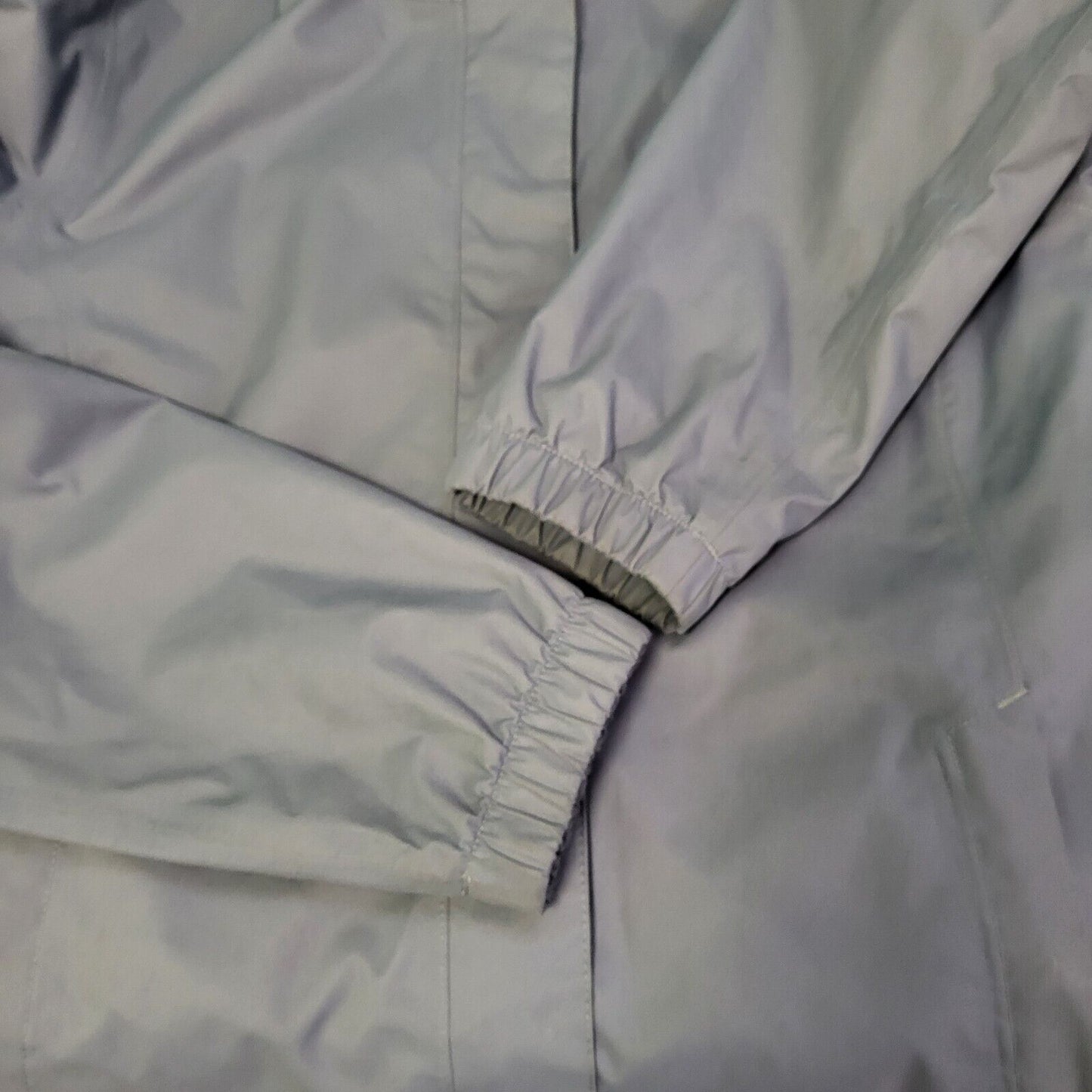 The North Face Grey Hooded Windbreaker Track Jacket UK Women's S H693