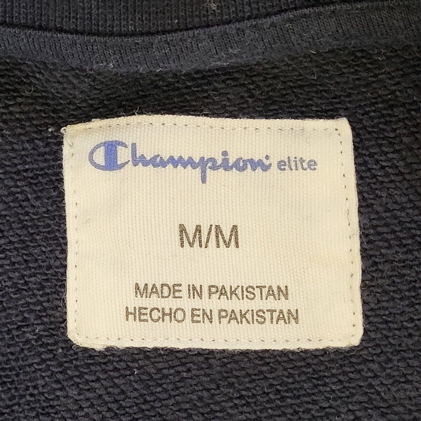 Champion Y2K Sweatshirt Crew Neck Blue Mens UK M EU 50 G144