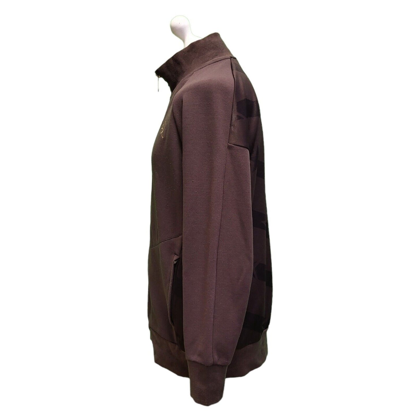 Nike Brown Long Sleeve Sports Track Jacket Top Men's UK M EU 50 H677