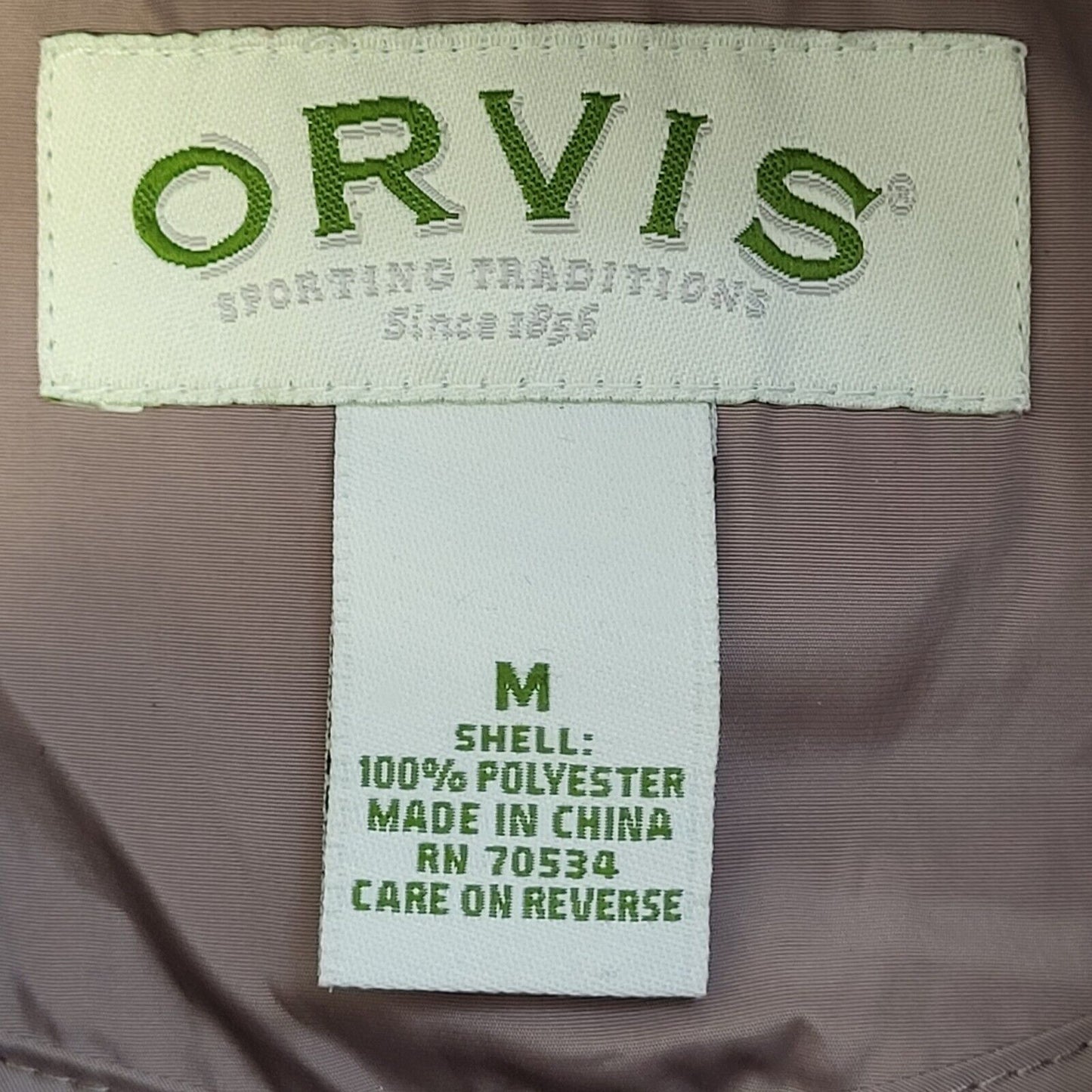 Orvis light Brown Zip & Snap Jacket Uk Women's Medium G678
