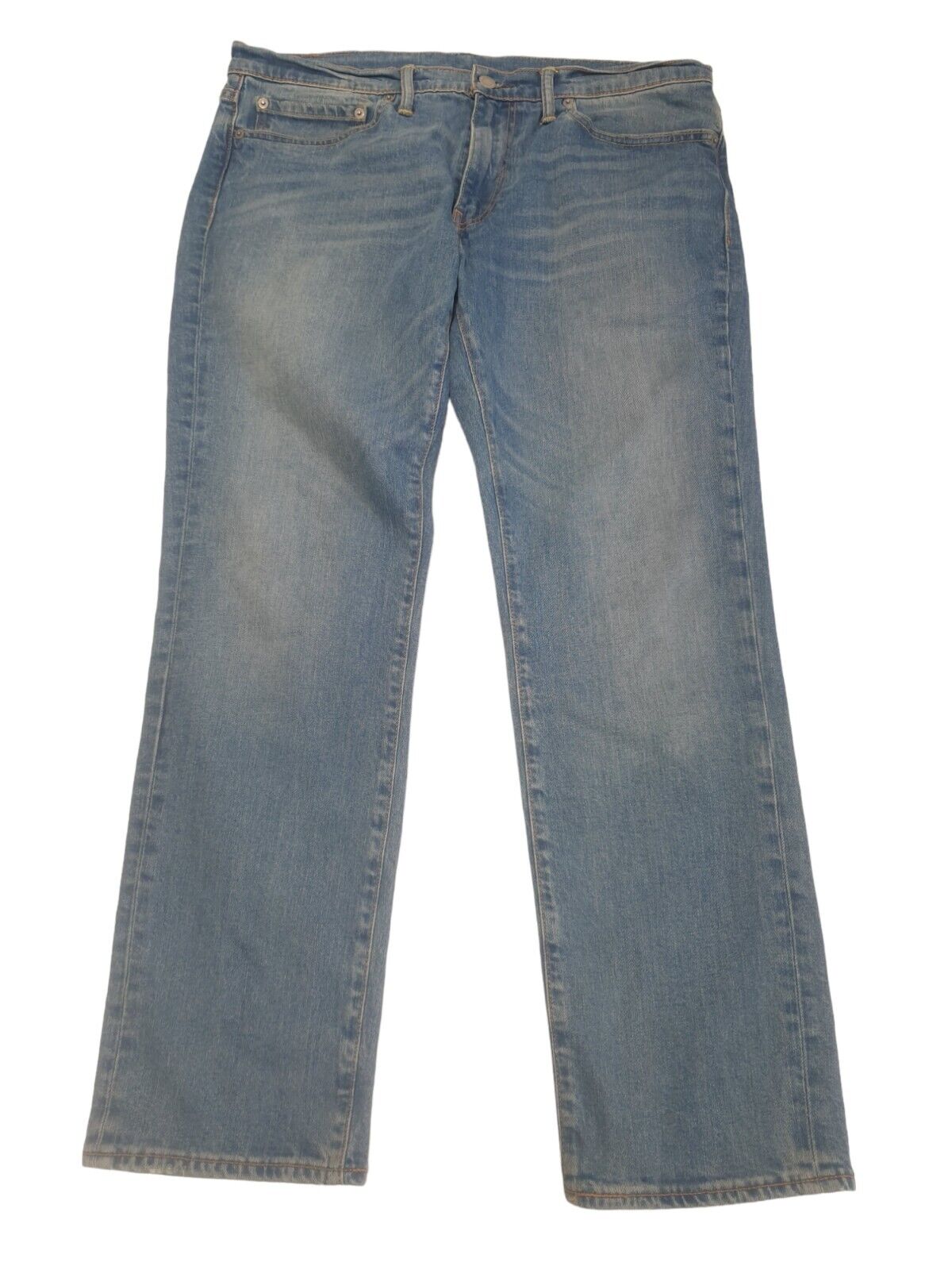 Levi's 511 Faded Blue Straight Wide Leg Rigid Denim Jeans Men's L W34 L30 H203