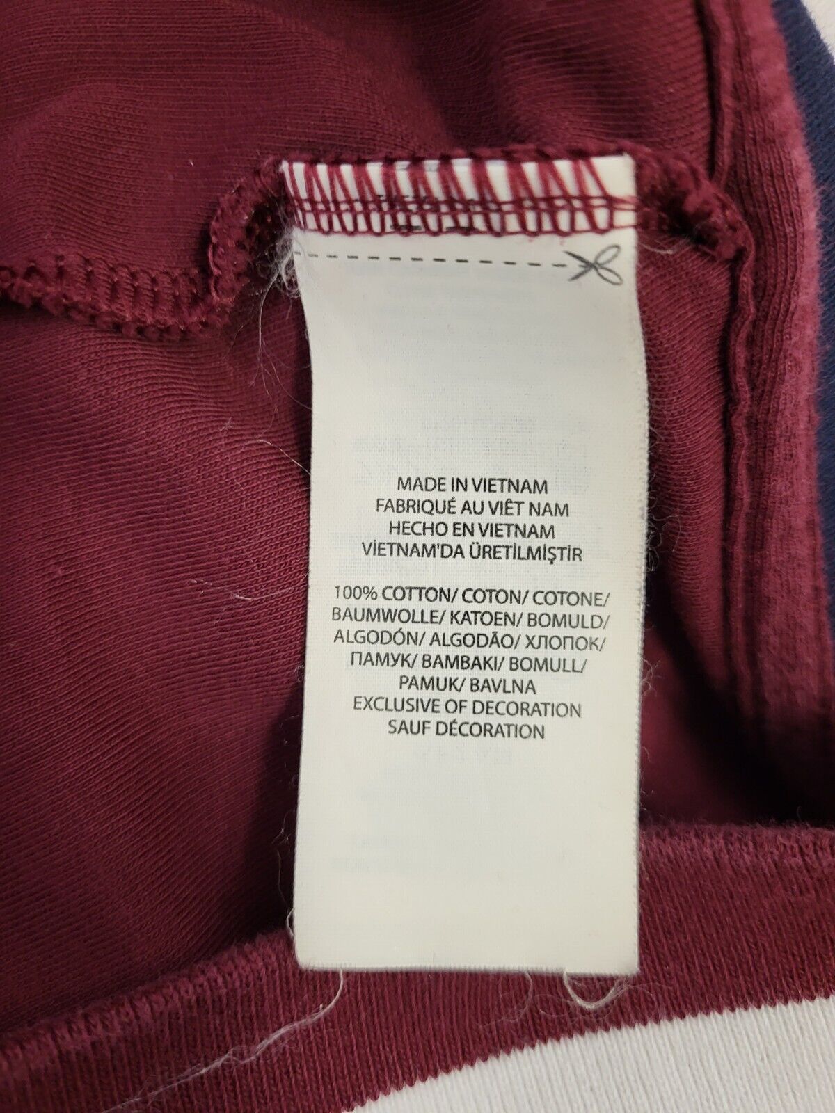 Polo Ralph Lauren Maroon Navy Zip Casual Sweatshirt Top Men's Uk S H100