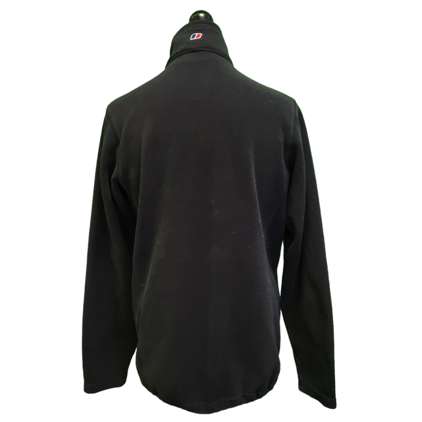Berghaus Black Zipped Fleece Hiking Walking Jacket Men's UK xL EU 56 H955