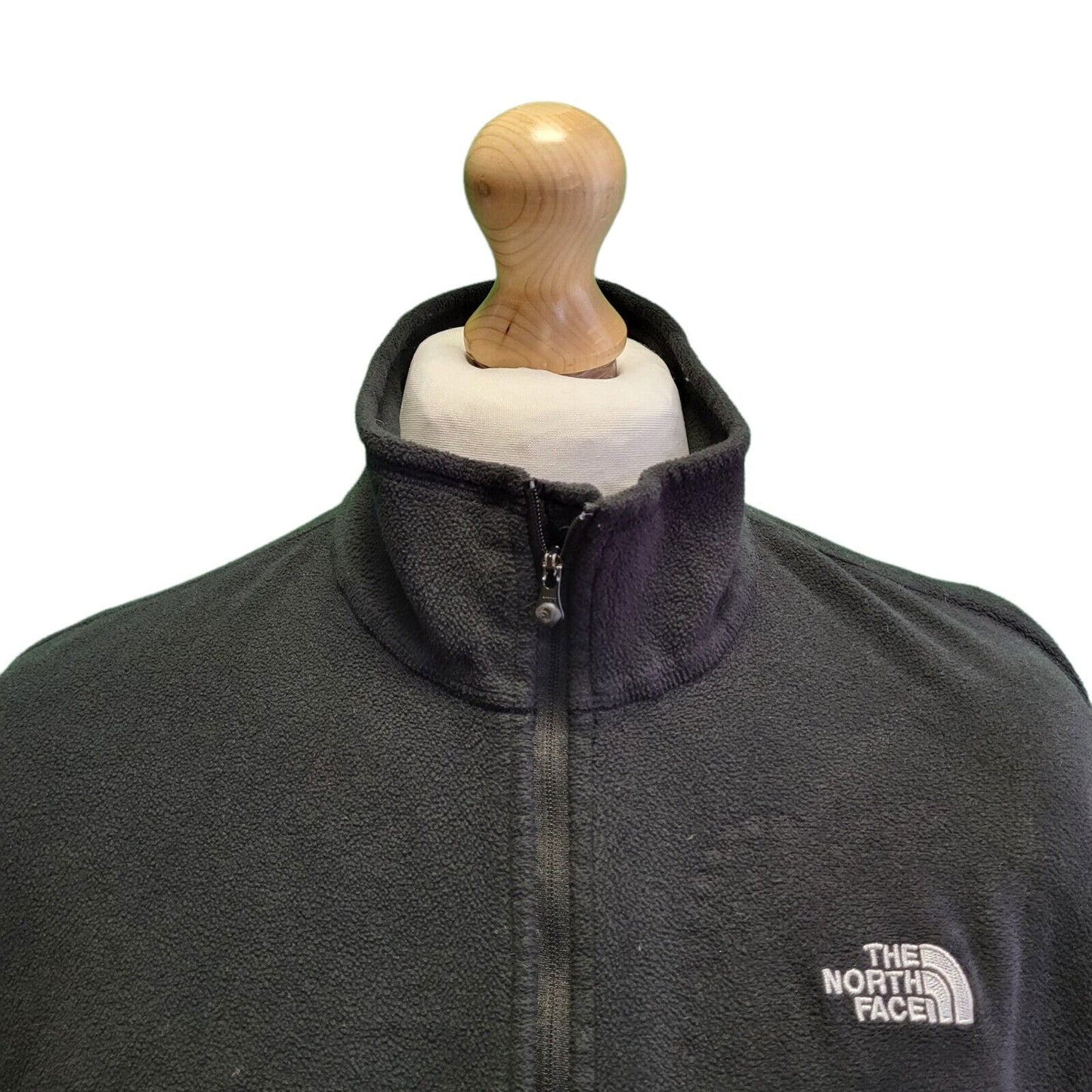 The North Face Black 1/4 Zip Fleece Base Layer Men's uk XL eu 56 G927