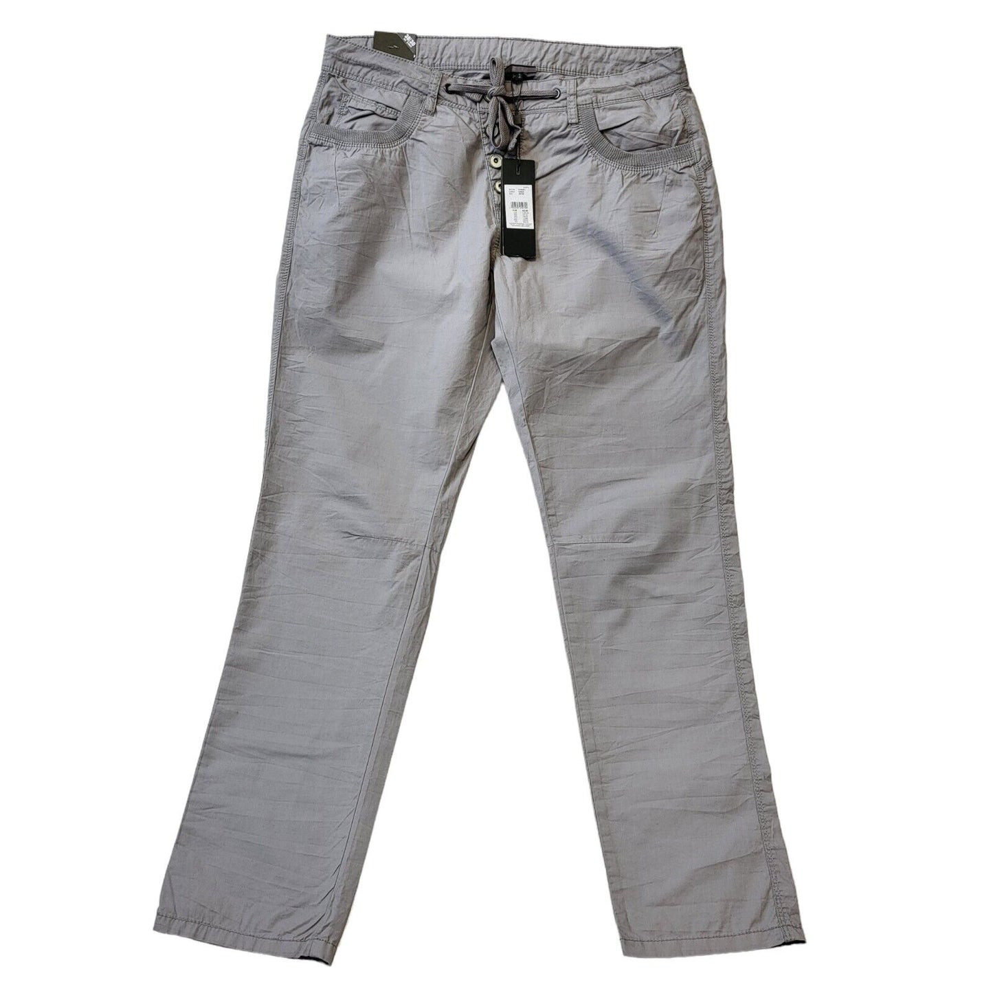 Street One Grey Straight Leg Casual Trousers Uk Men's 2XL W38 L30 Bnwt G439