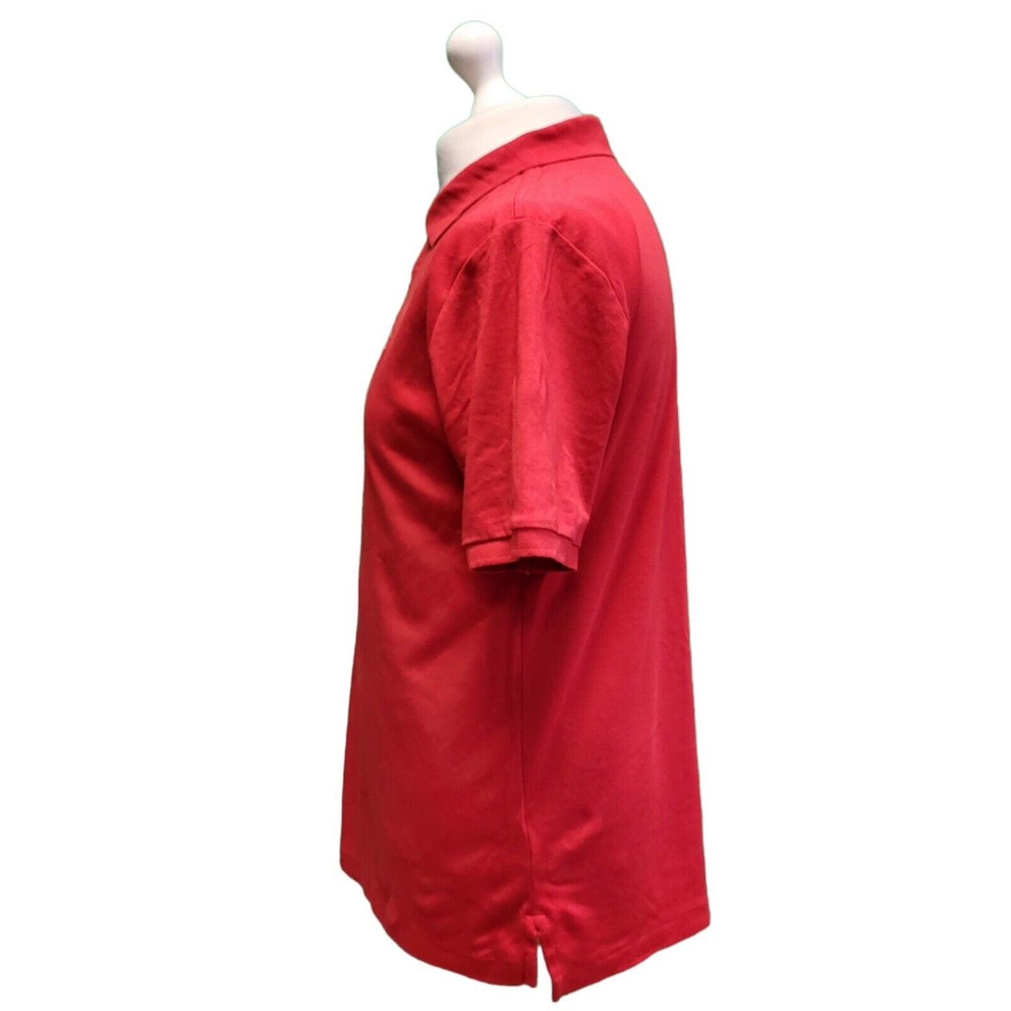 Polo Ralph Lauren Red Classic Fit S/Sleeve Polo Shirt Women's Uk XL 14 G769