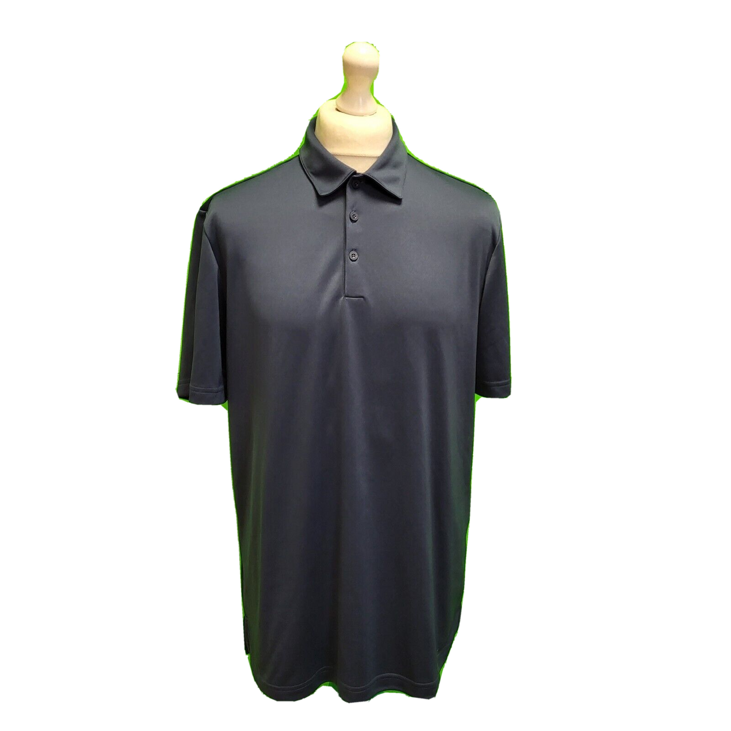 Adidas Navy Blue Short Sleeve Polo T-Shirt UK Men's Large H713