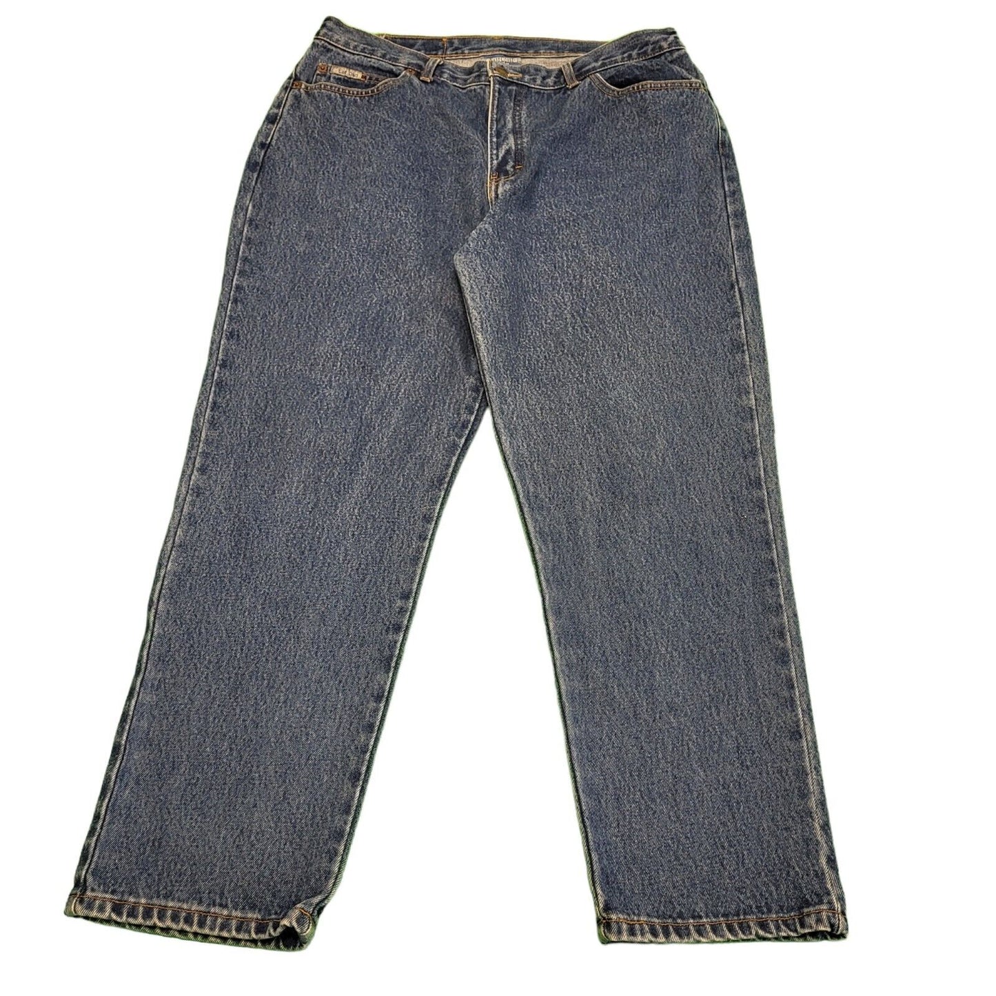 East Coast Faded Blue Tapered Denim Jeans Men's xL W36 L28 H666