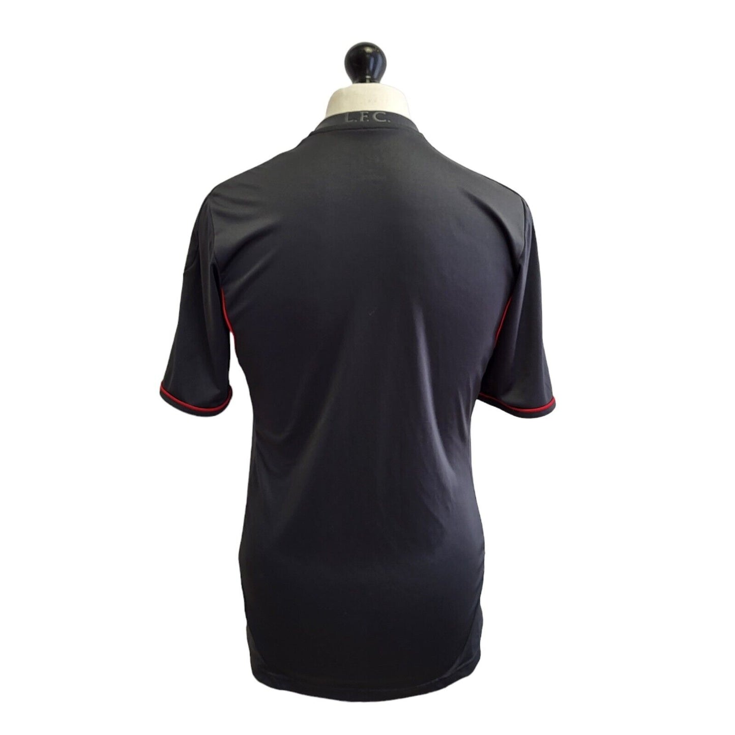 Adidas Black Liverpool 2011 3Rd Kit Football Shirt UK Men's S eu 46 F294