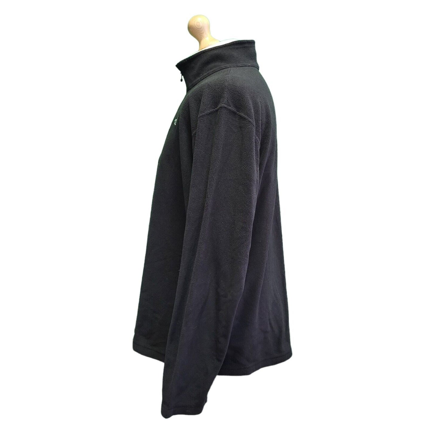 The North Face Black 1/4 Zip Fleece Base Layer Men's uk XL eu 56 G927