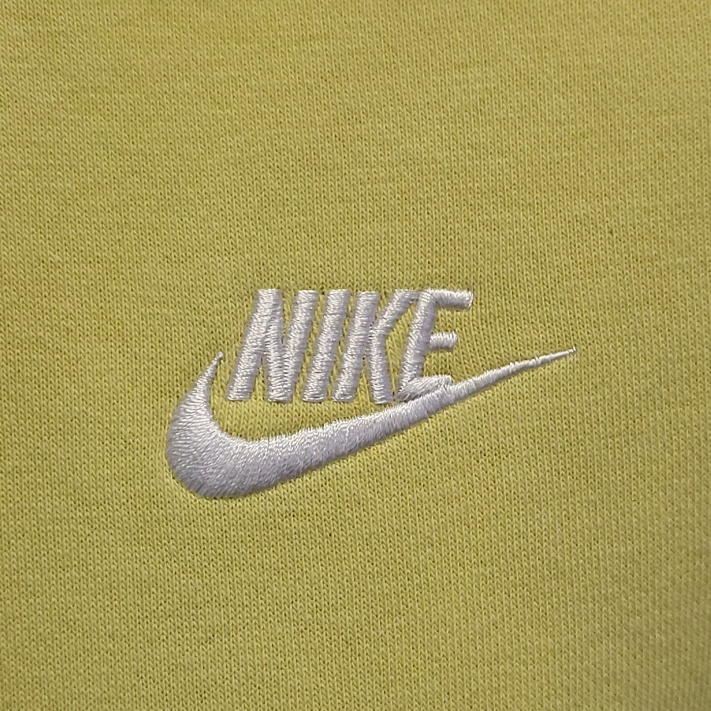 Nike Yellow Drawstring Pullover Sweatshirt Hoodie Uk Men's Medium G465