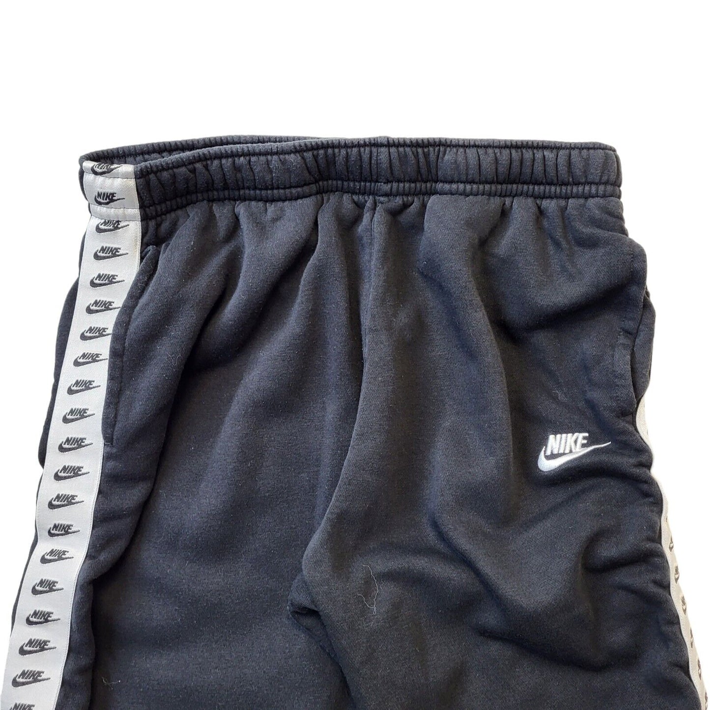 Nike Black Tapered Tracksuit Bottoms Uk Women's Large W30 L28 G525
