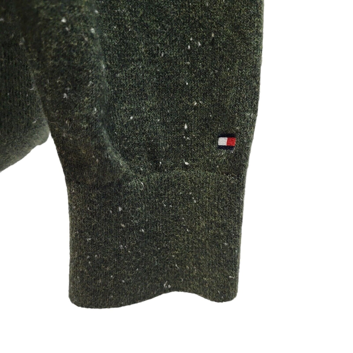 Tommy Hilfiger Jumper Crew Neck Green Mens UK S EU 48 G374