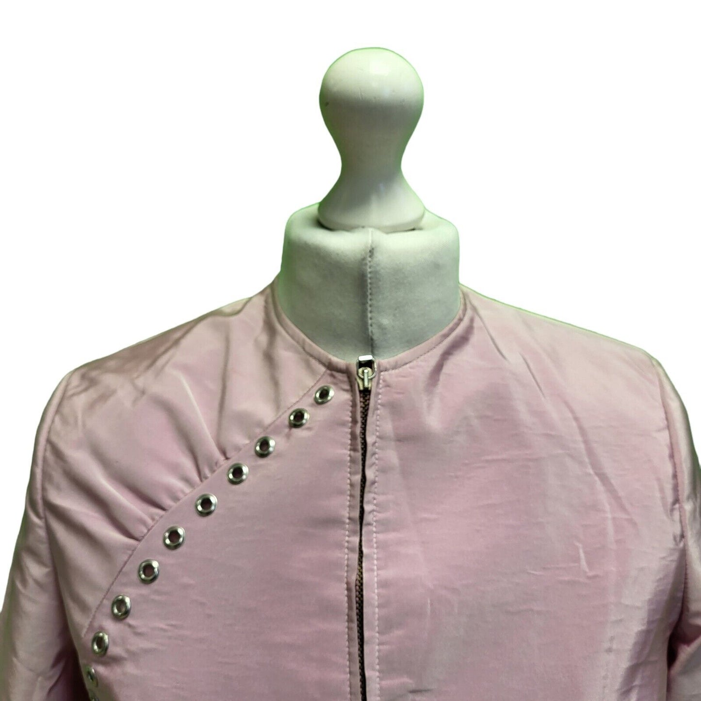 Girl's Versace Pink Zipped Dress Jacket Age 12-13 years M H606