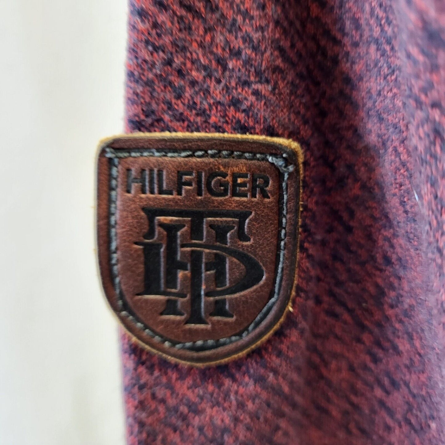 Hilfiger Denim Purple Long Sleeve Casual Sweatshirt Men's Uk M H281