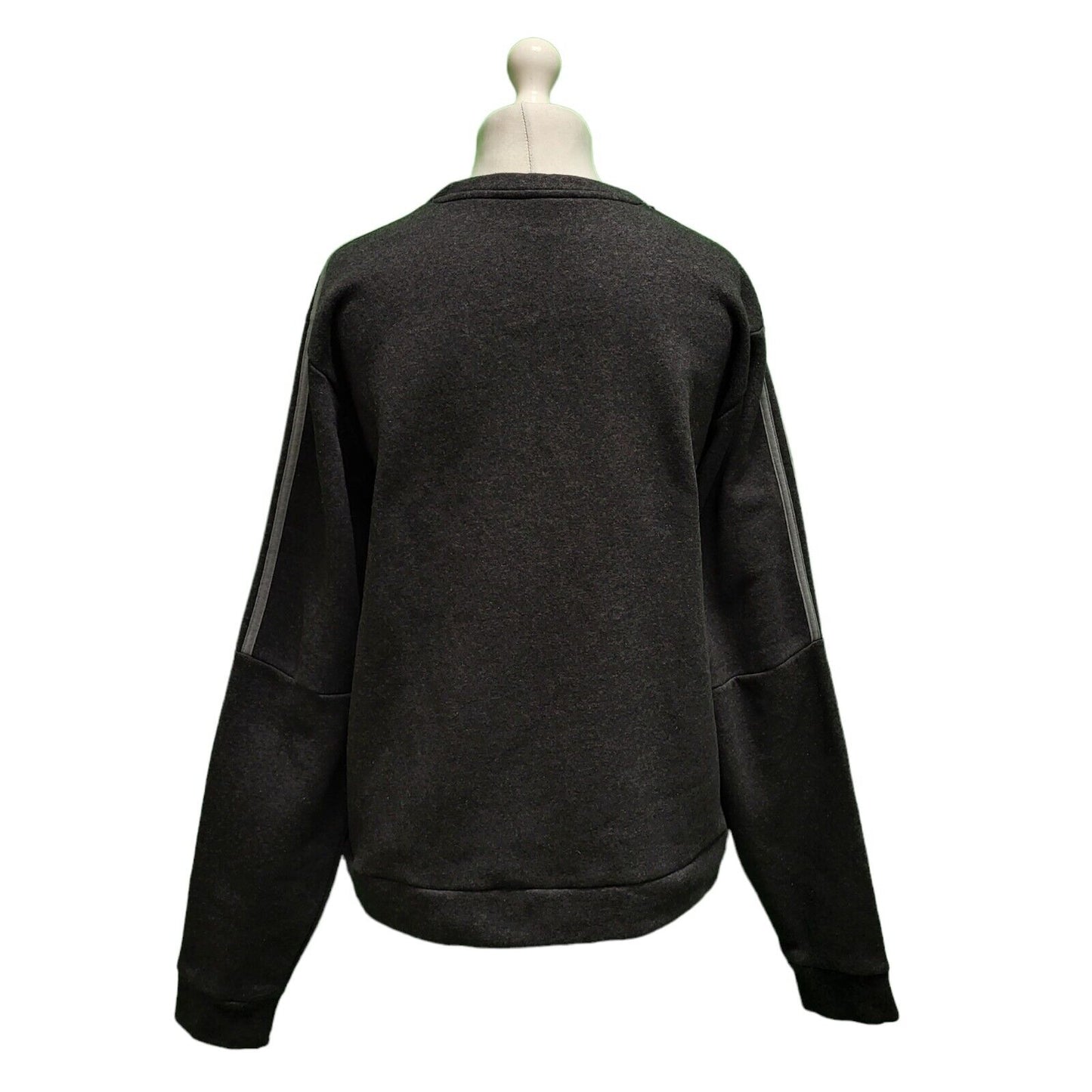 Adidas Black Long Sleeve Casual Sports Sweatshirt Women's UK XL 14 EU 42 H153