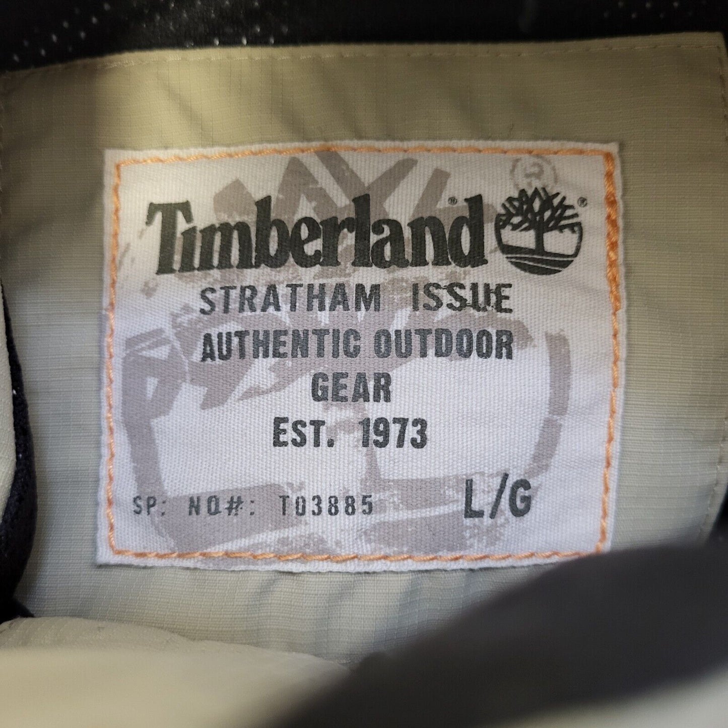 Timberland Beige Hooded Jacket Uk Men's Large G705