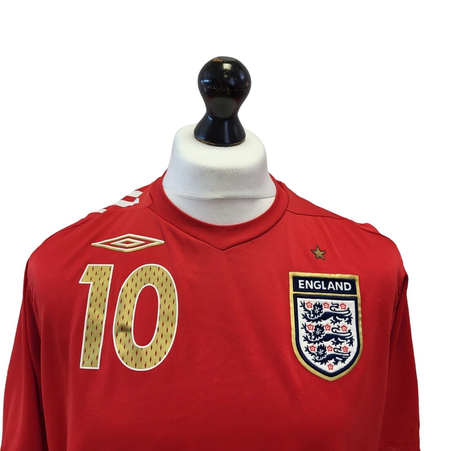 Umbro Football Shirt England Red Shirt Mens UK L EU 54 G332