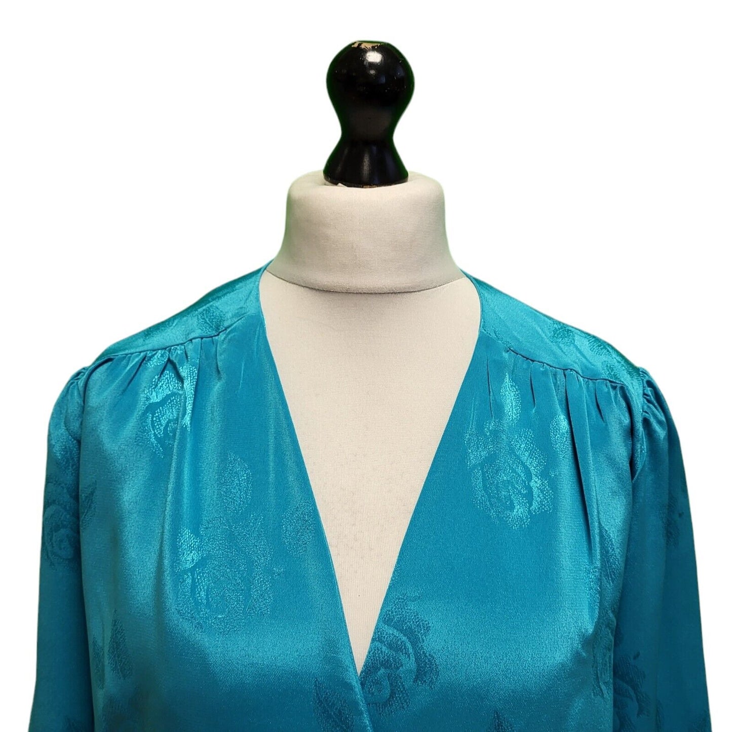 Your Sixth Sense Teal Short Sleeve Blouse Top Women's UK 3XL 18 H952