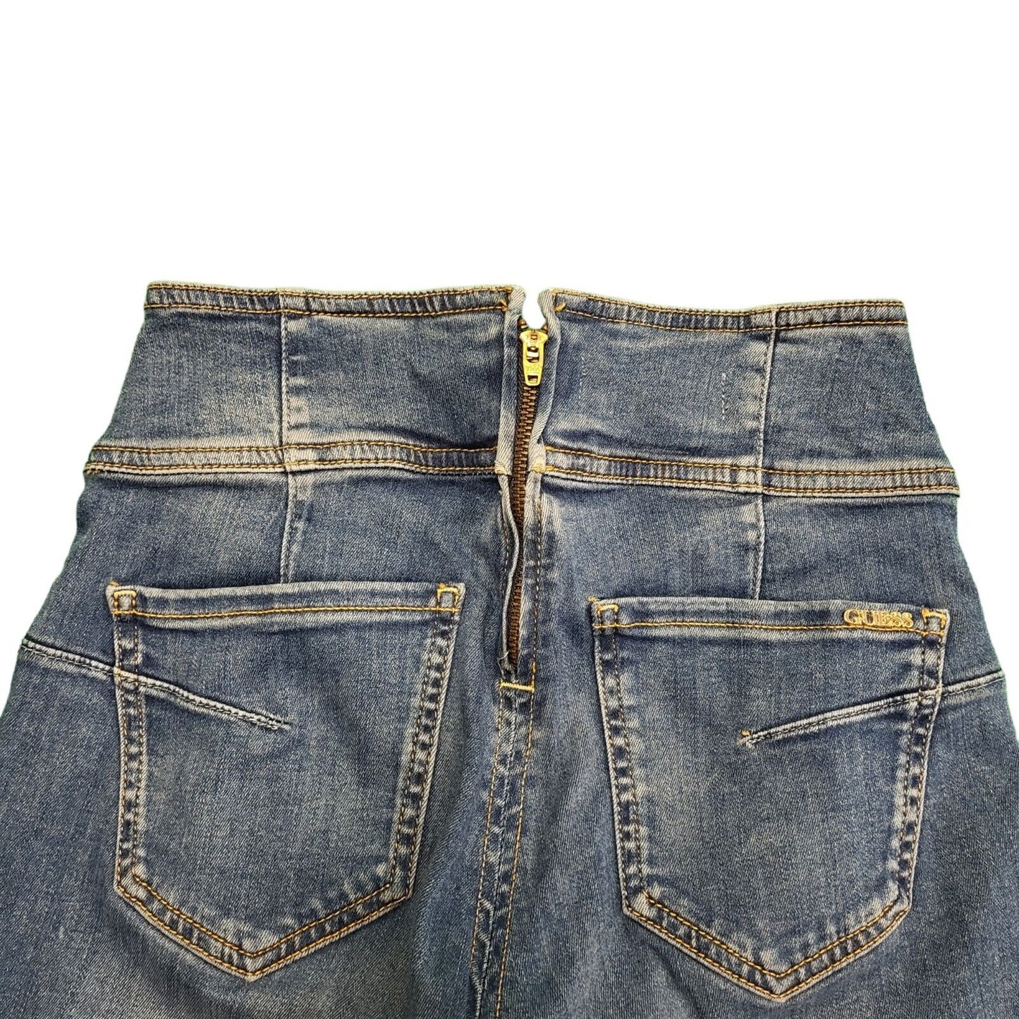 Guess Curve X High Waist Blue stretch Denim Jeans Women's XS 6 W25 L30 H243