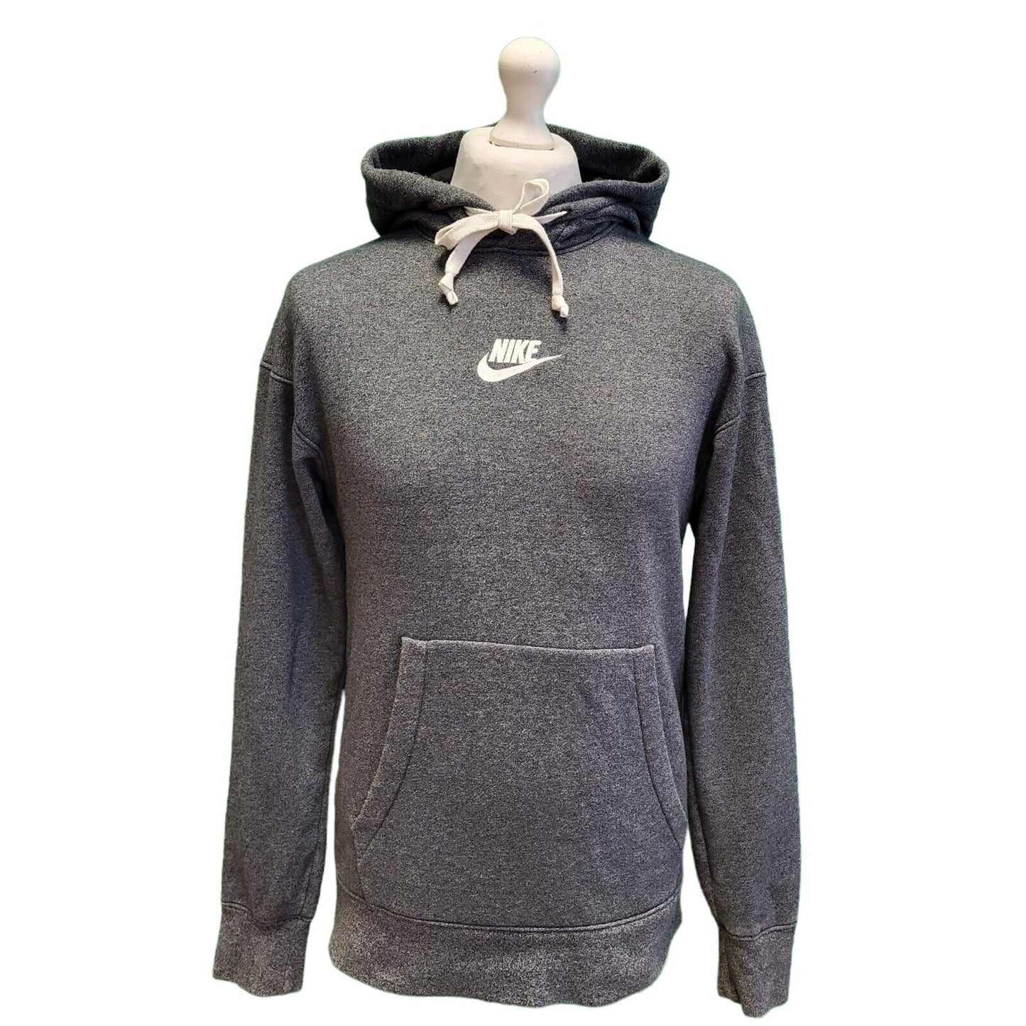 Nike Grey Long Sleeve Sports Sweatshirt Hoodie Men's uk S H259