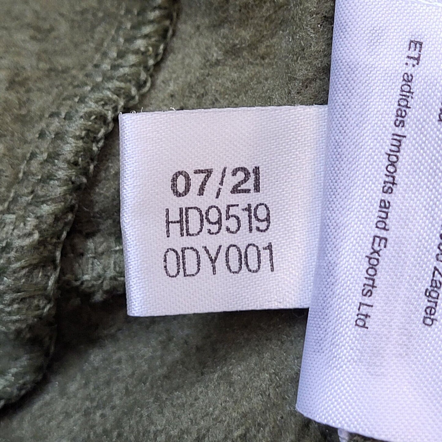 Adidas Green Tapered Tracksuit Bottoms Uk Women's L (16-18) W30 L29 G425