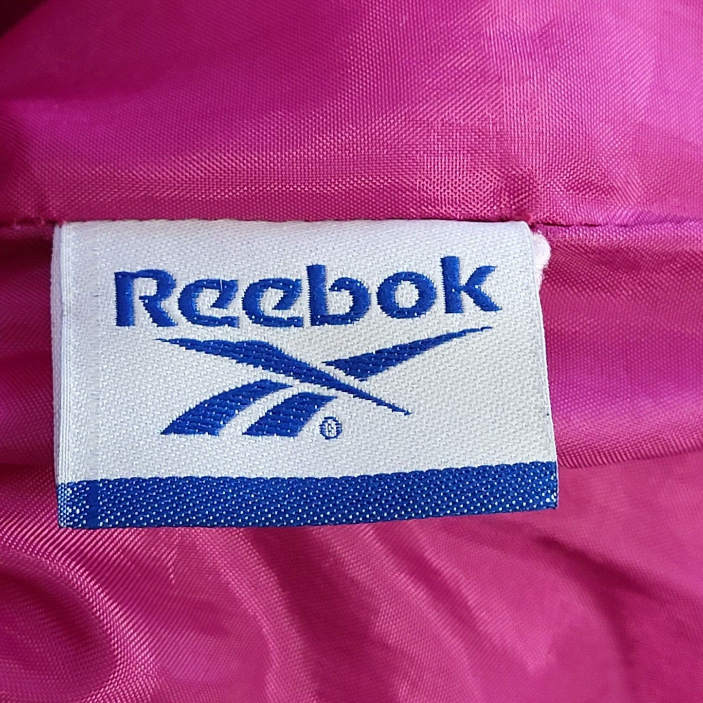 Reebok Pink Long Sleeve Puffer Sports Coat UK Women's 12 H688
