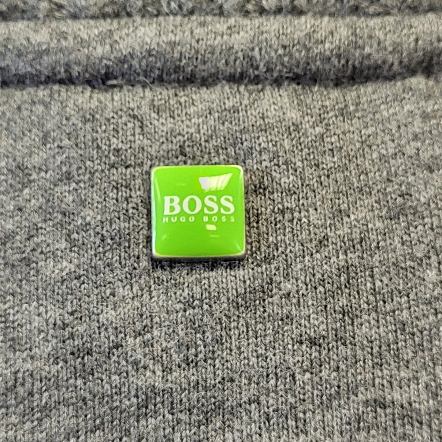 Hugo Boss Jumper Roll Neck Grey Long Sleeve Mens UK S G137