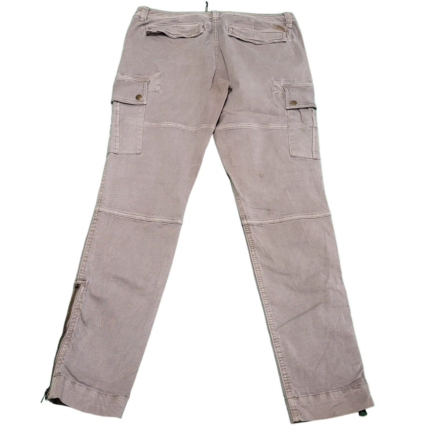Polo Ralph Lauren Grey Skinny Denim Cargo Jeans Women's 12 W32 L30 H253