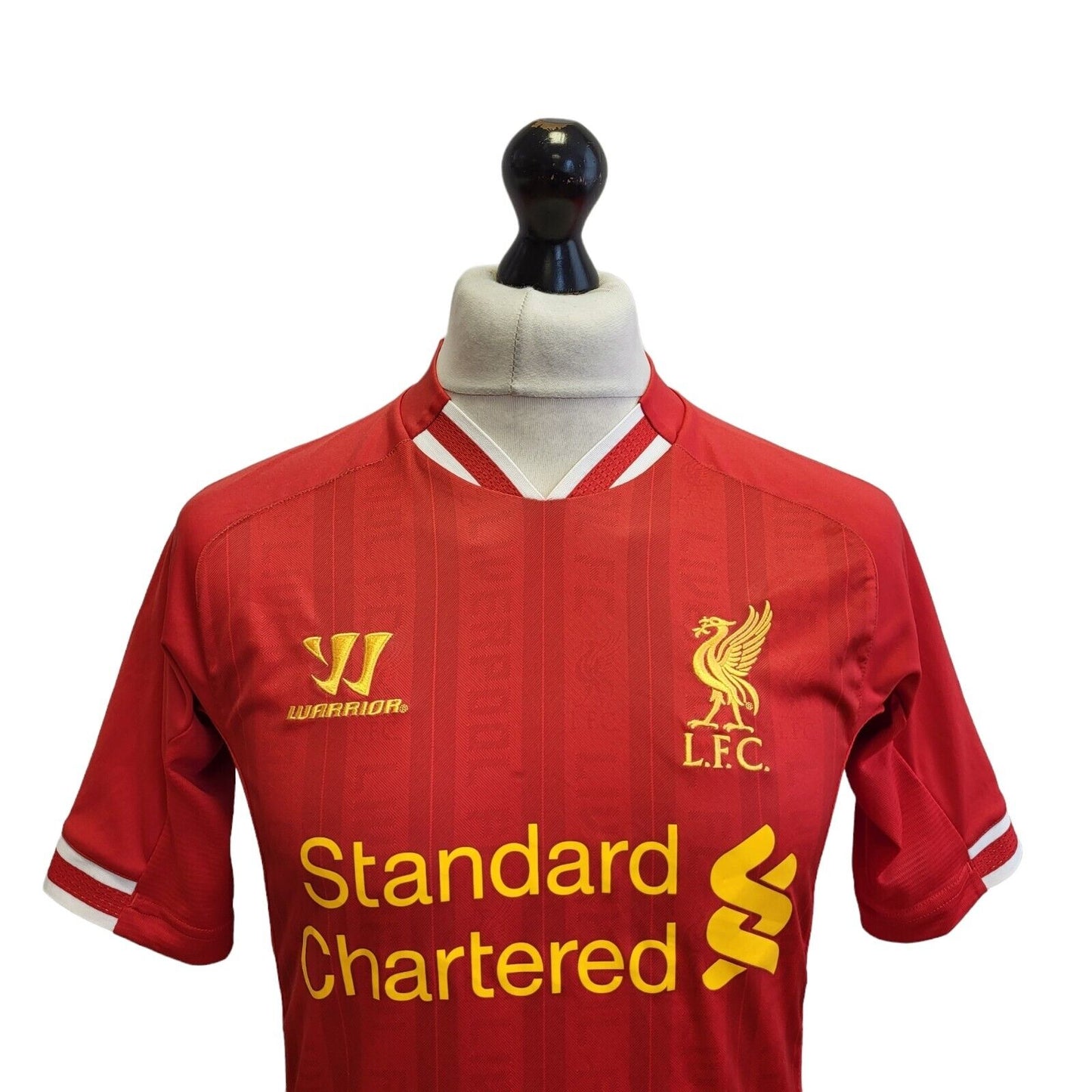 Warrior Red Liverpool 2013 Home Kit Football Shirt UK Men's S eu 46 F296