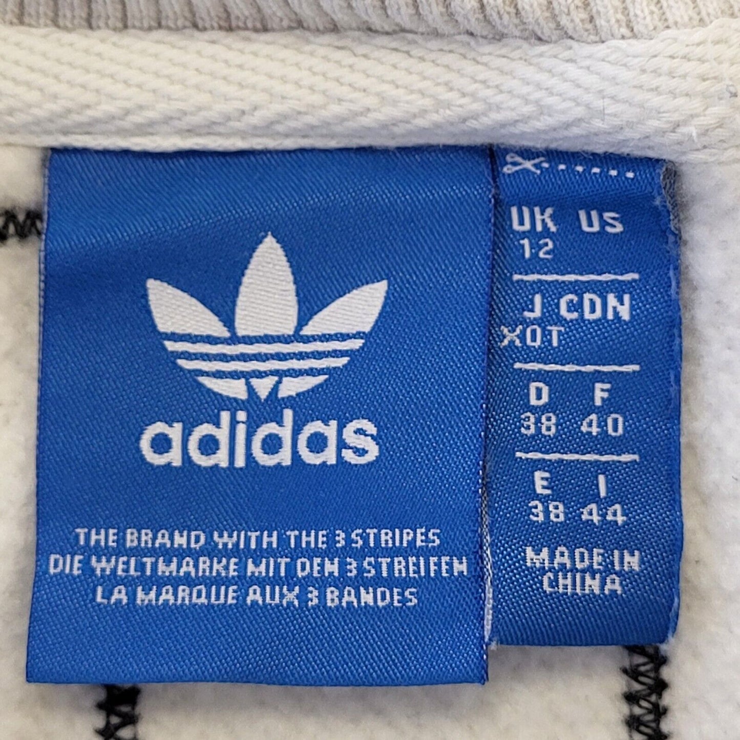 Adidas Light Grey Round Neck Short Sleeve Sport Sweatshirt Women's UK 12 L G787