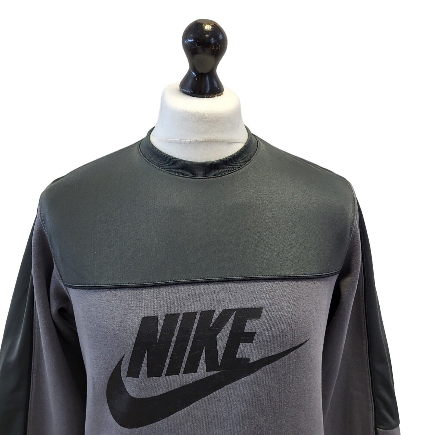 Nike Dark Grey Crew Neck Sweatshirt UK Men's Small G491