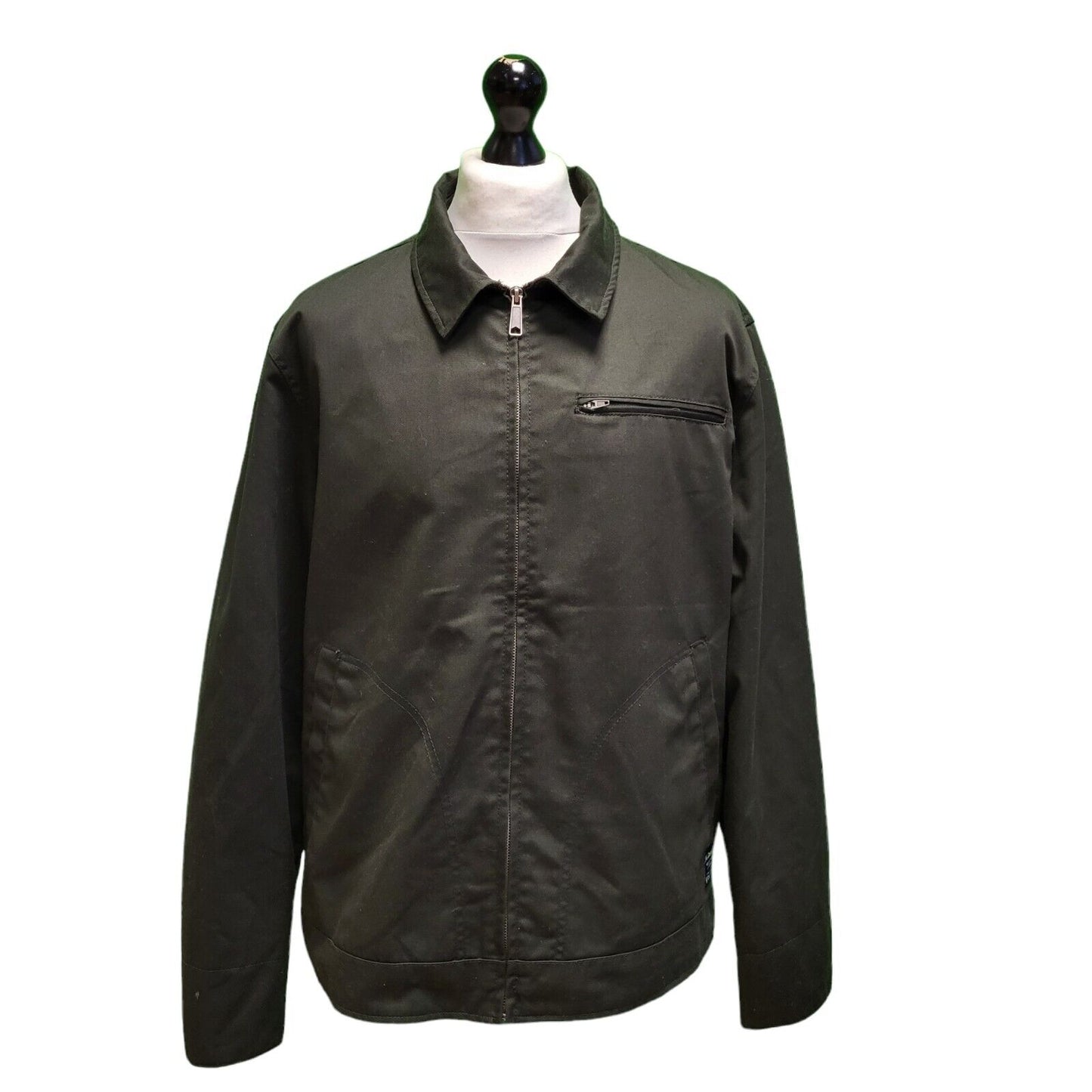 Stronghold Black Zipped Lightweight Jacket Men's UK L EU 54 H958