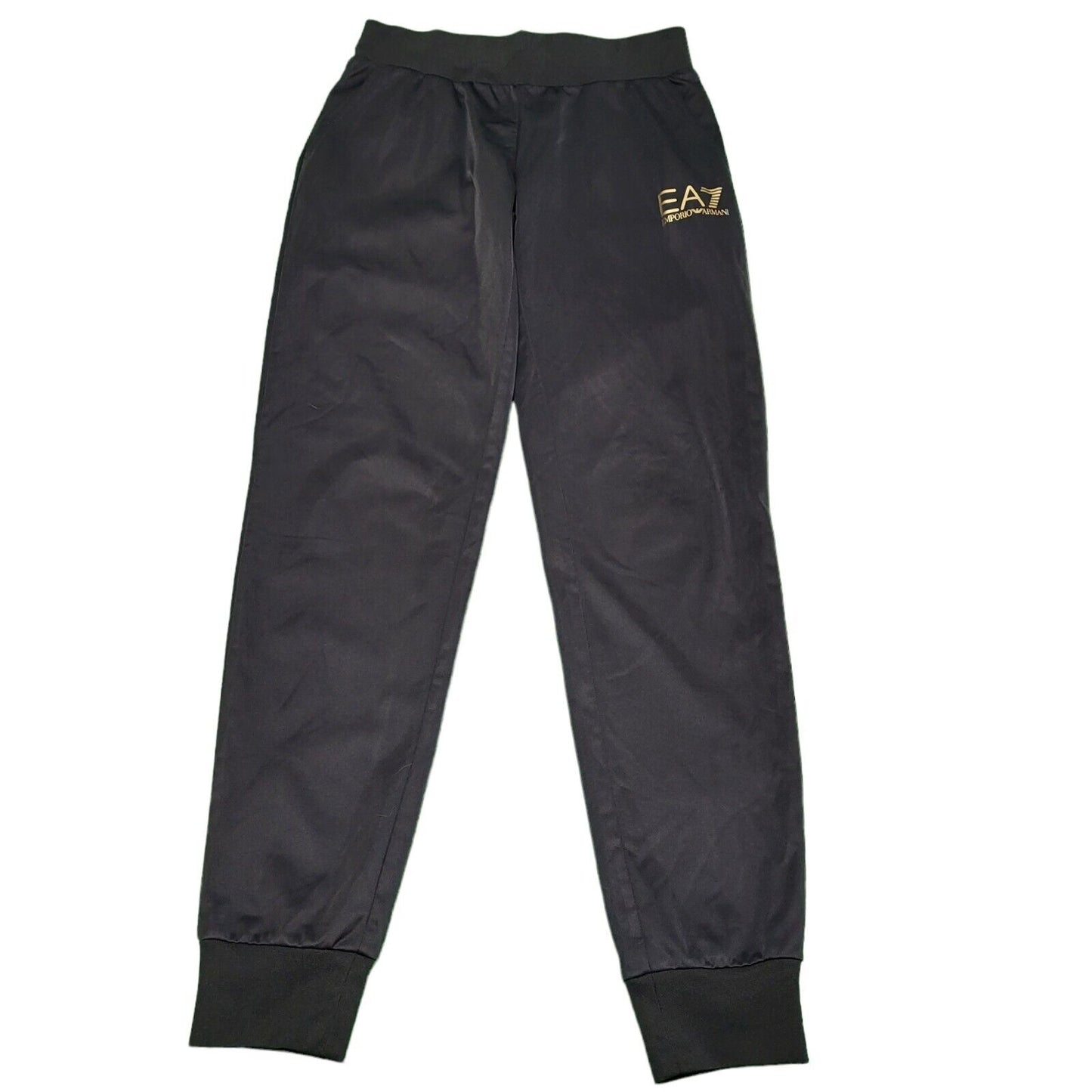 Emporio Armani EA7 Blue Skinny Tracksuit Bottoms Boys 16 years W28 L30 H191