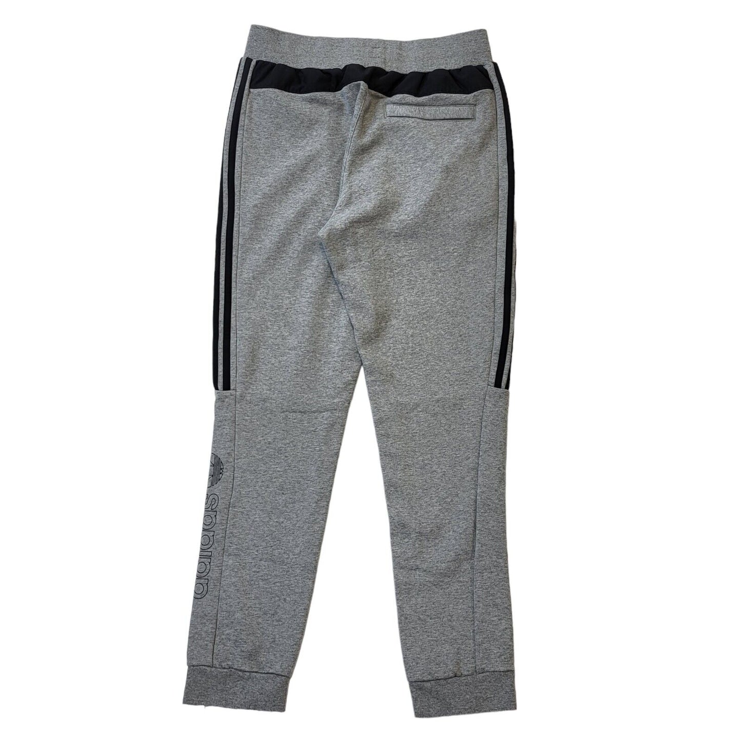 Adidas Grey Skinny Leg Tracksuit Bottoms UK Men's M W32 L30 G178